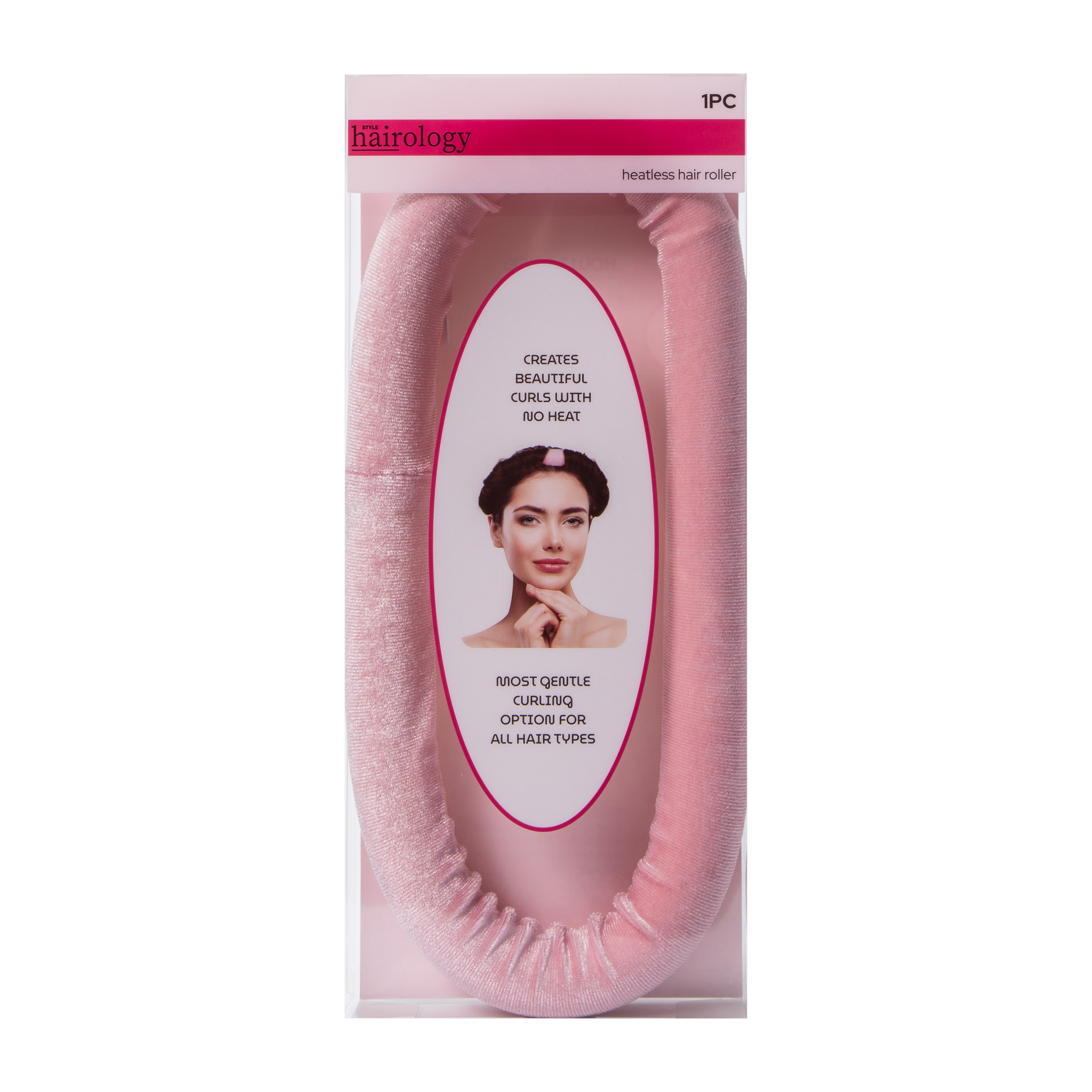 Heatless Hair Roller Headband 1-Count