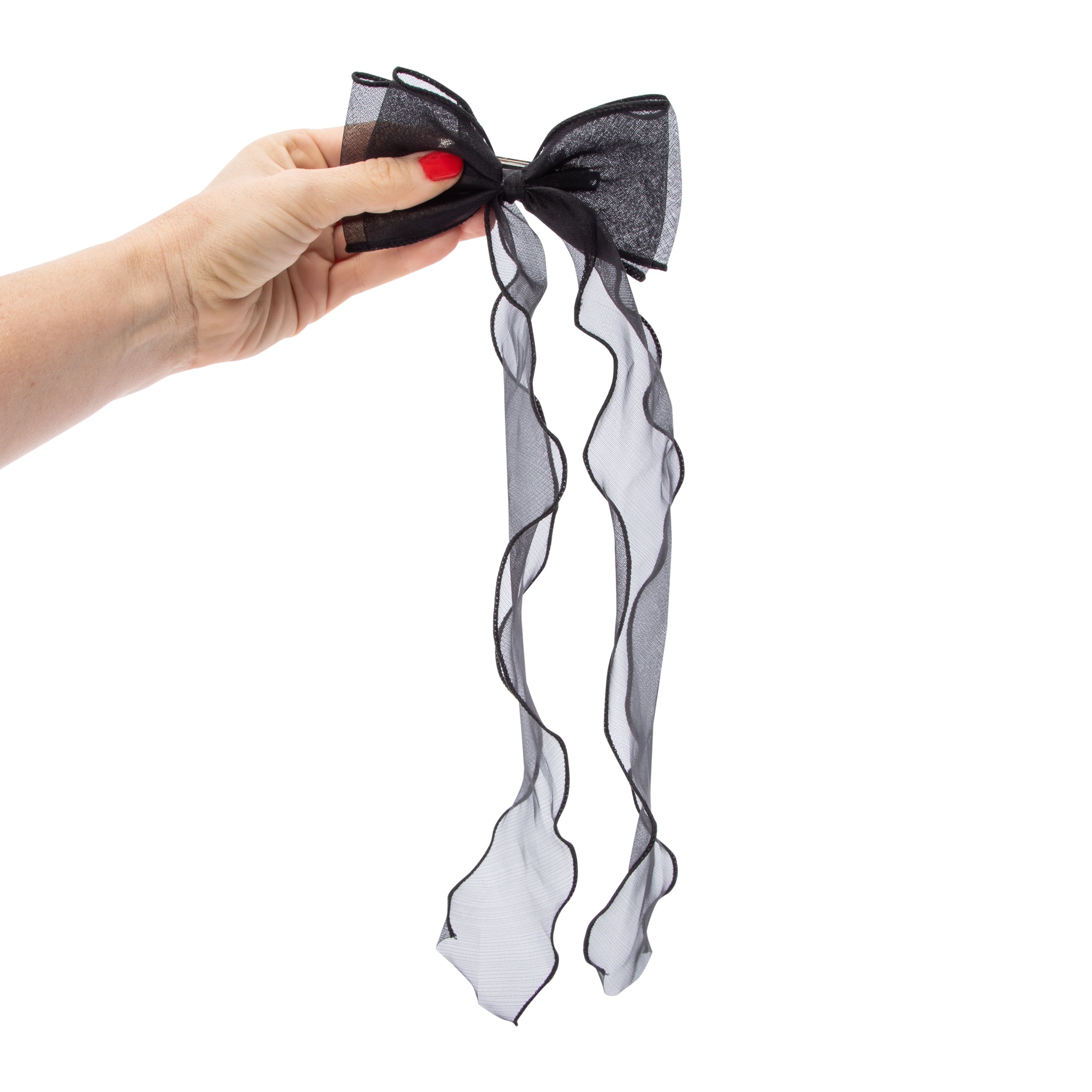 Organza Ribbon Barrette