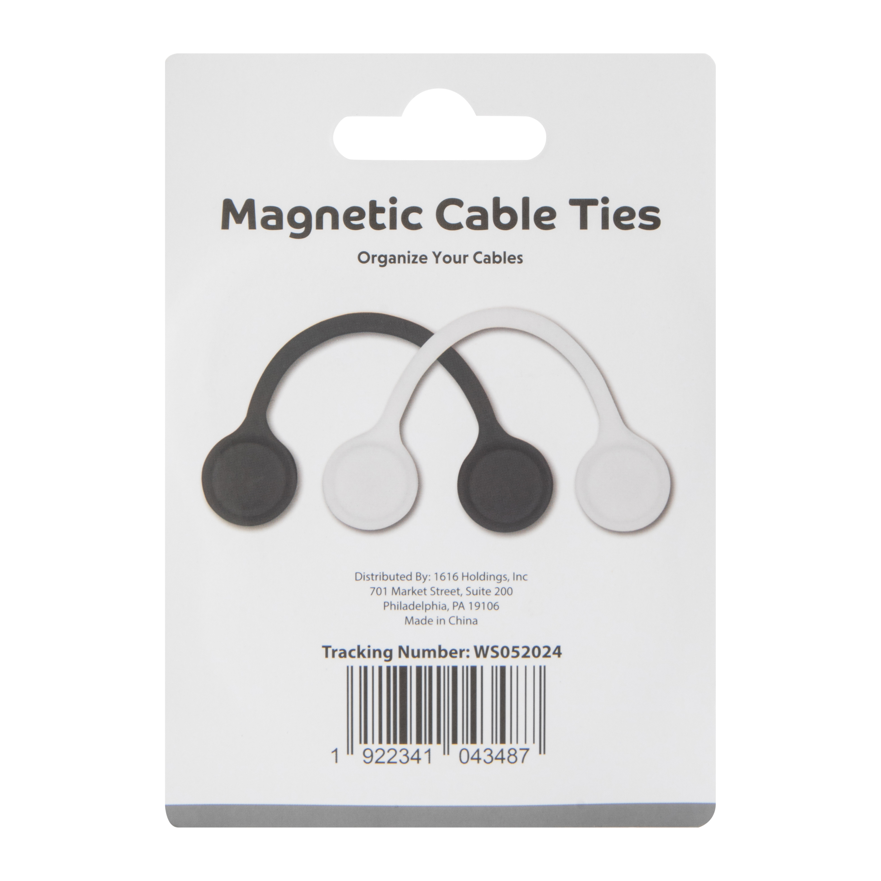 Magnetic Cable Ties 6-Count