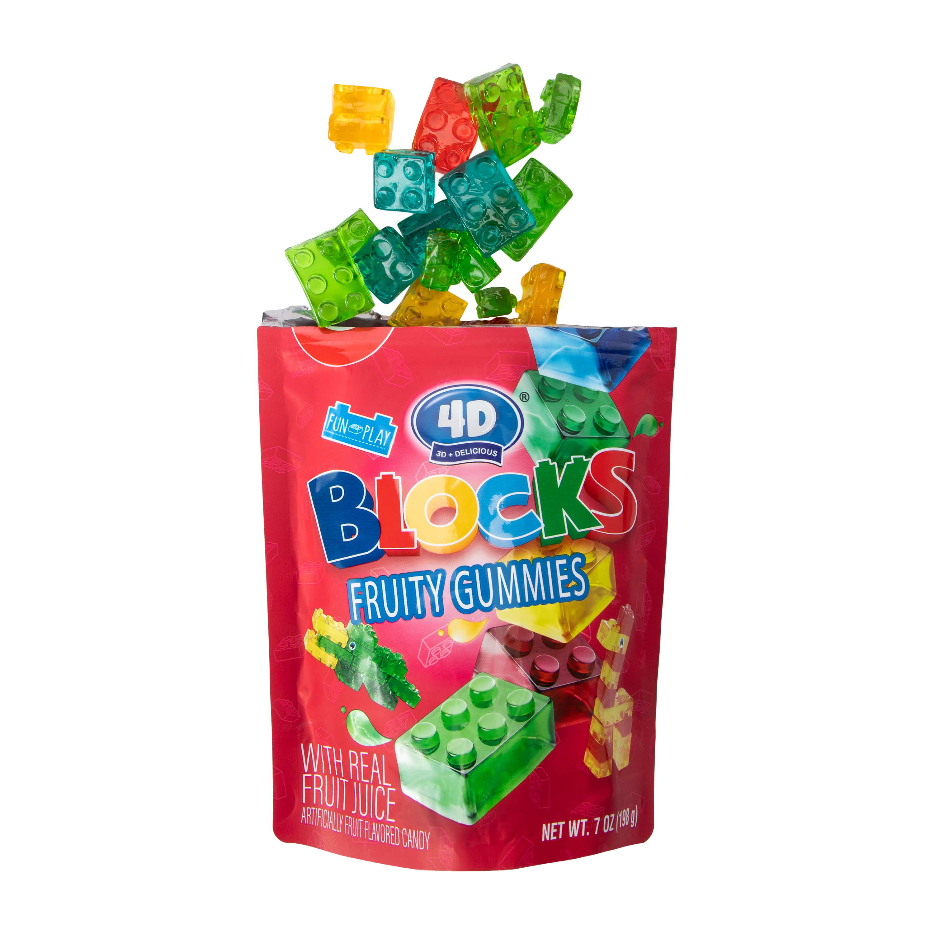 Amos® 4D Gummy Blocks™ 7oz