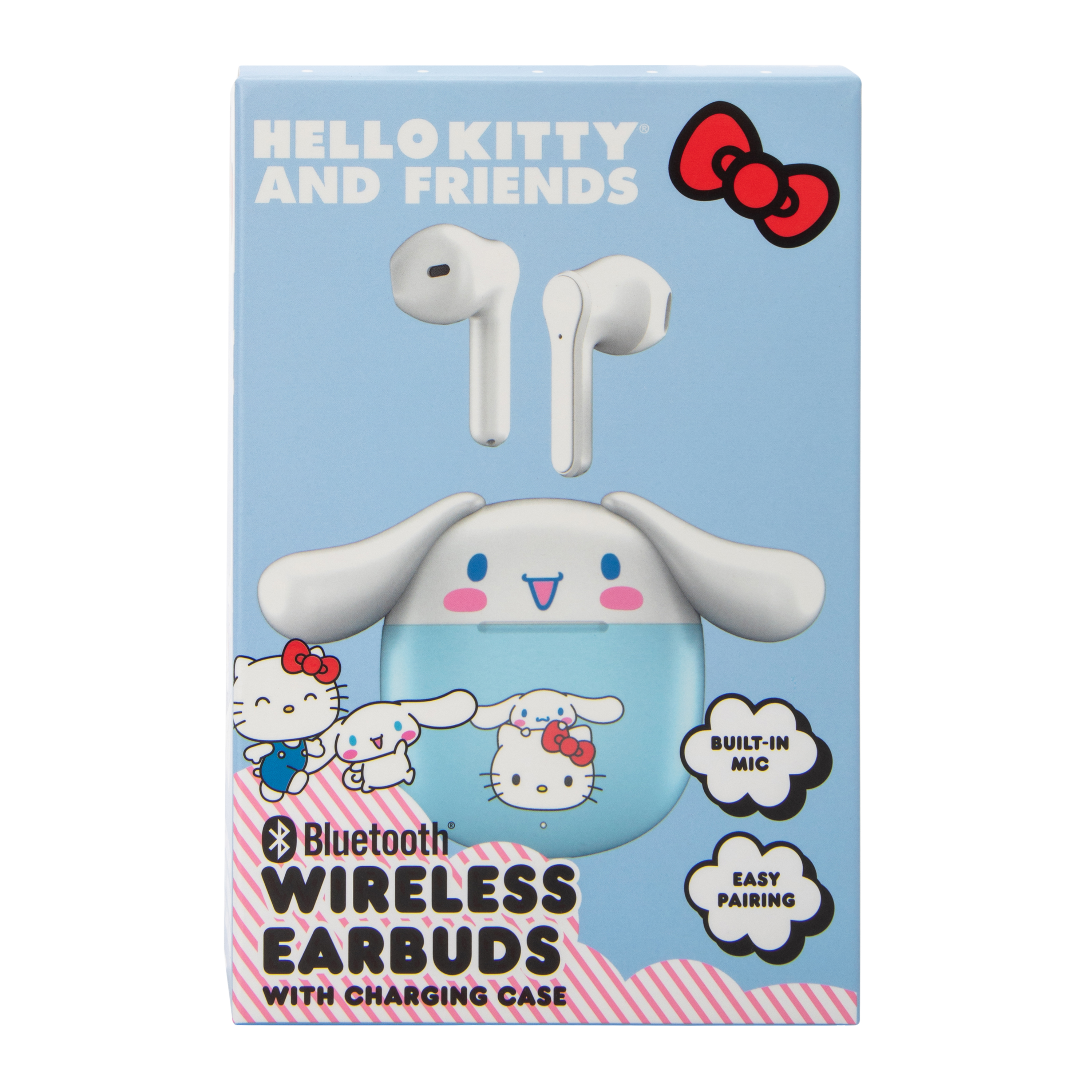 Hello Kitty® Wireless Earbuds With Charging Case & Mic