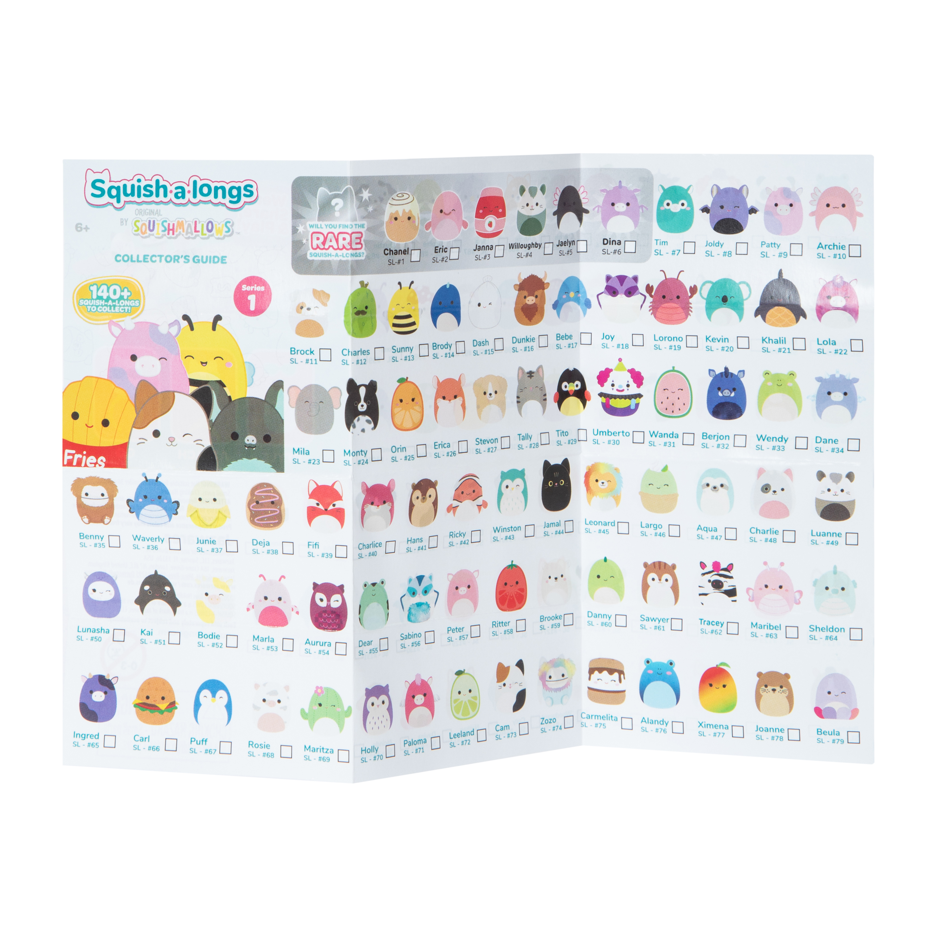 Squish-A-Longs Squishmallows™ Toy Pack (Styles May Vary)