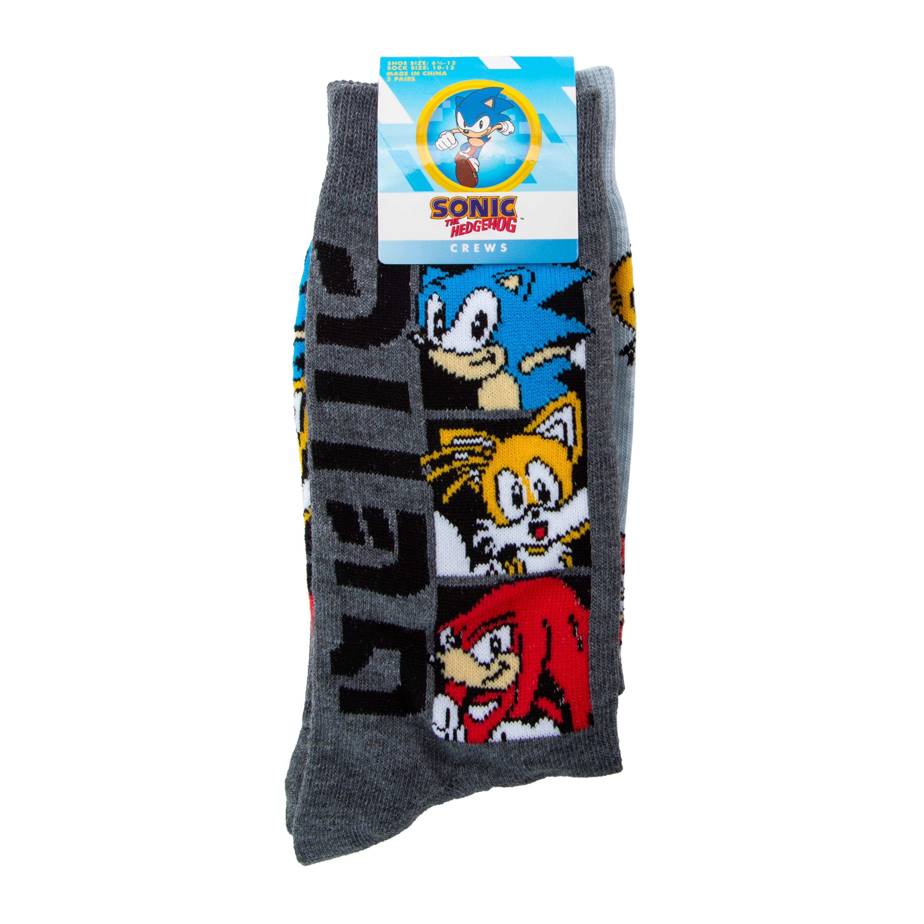 Sonic The Hedgehog™ Crew Socks 2-Pack