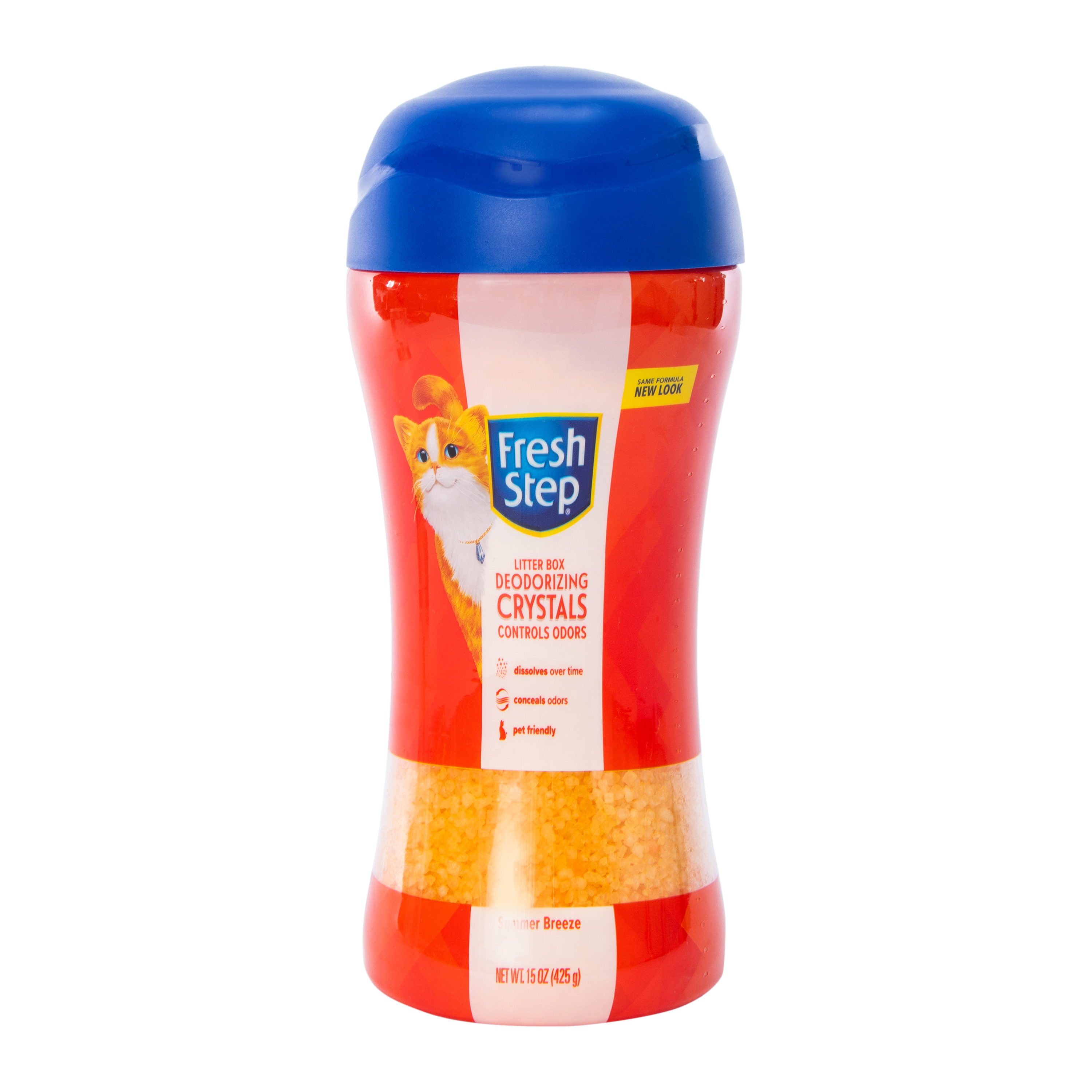 Fresh Step® Litter Box Deodorizing Crystals - Summer Breeze 15oz