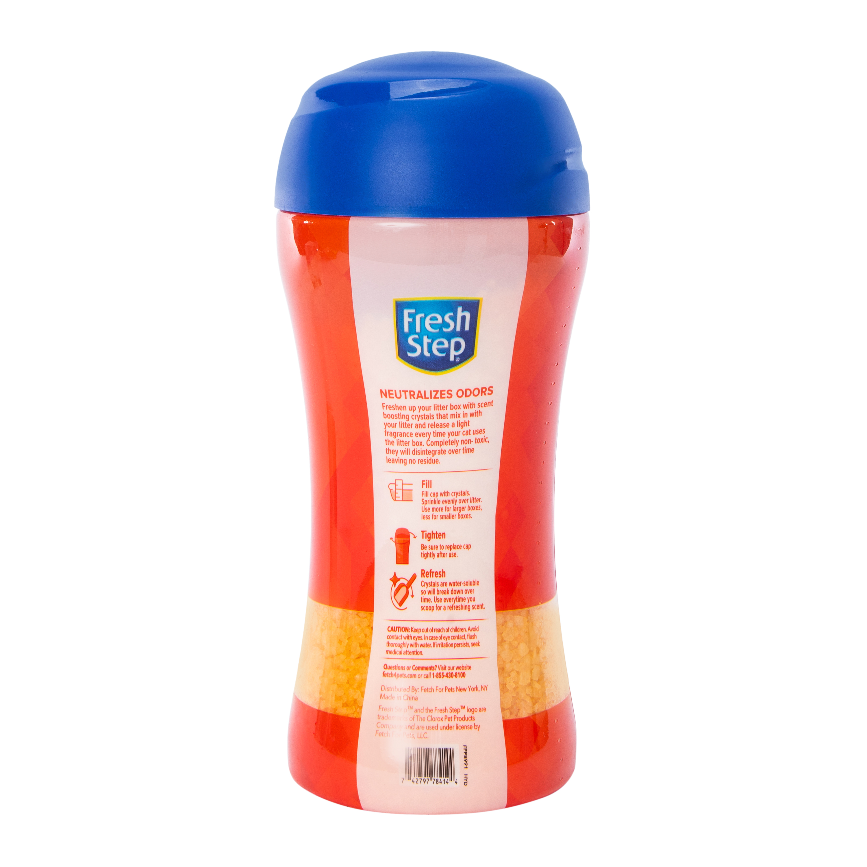 Fresh Step® Litter Box Deodorizing Crystals - Summer Breeze 15oz