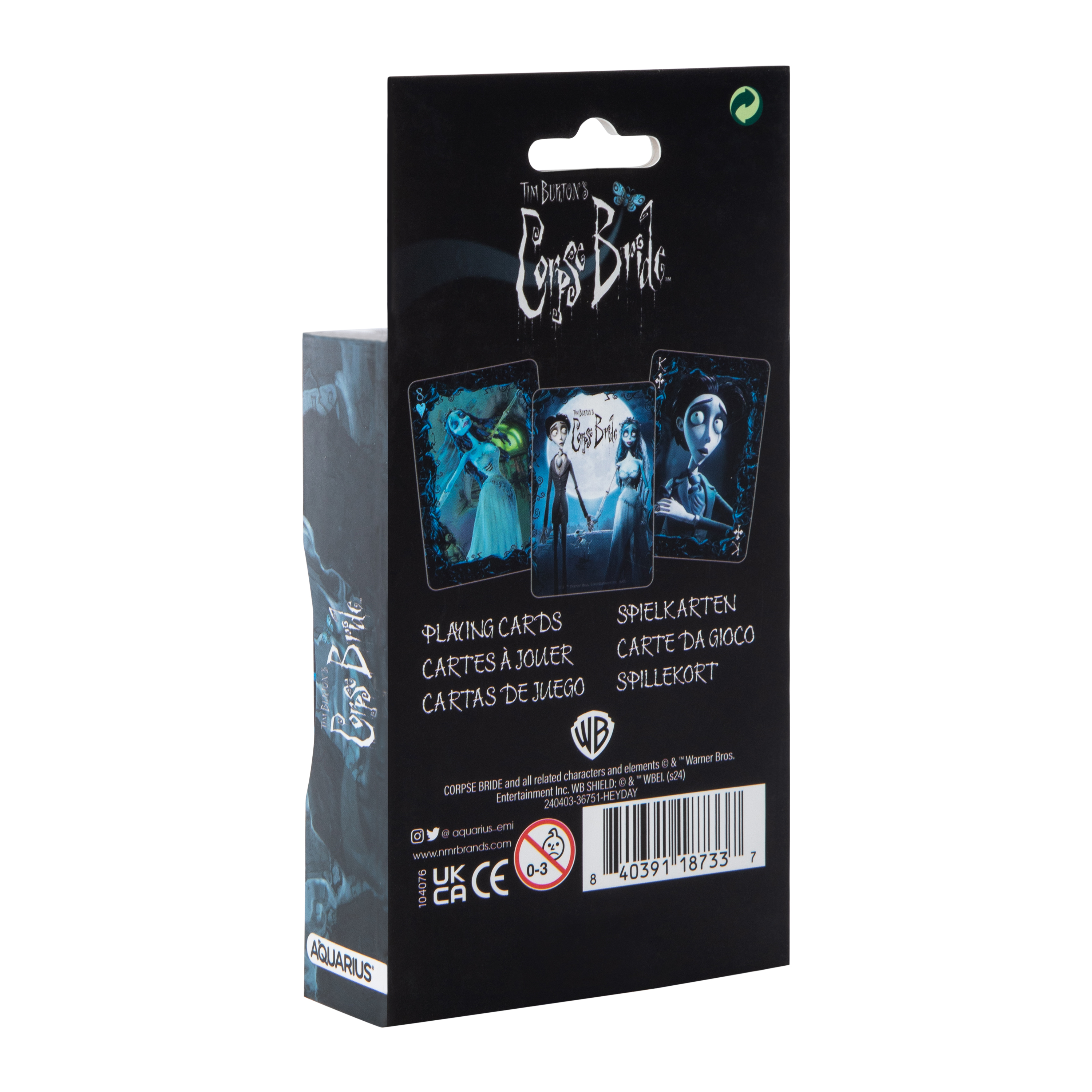 Tim Burton's Corpse Bride™ Playing Cards & Tin