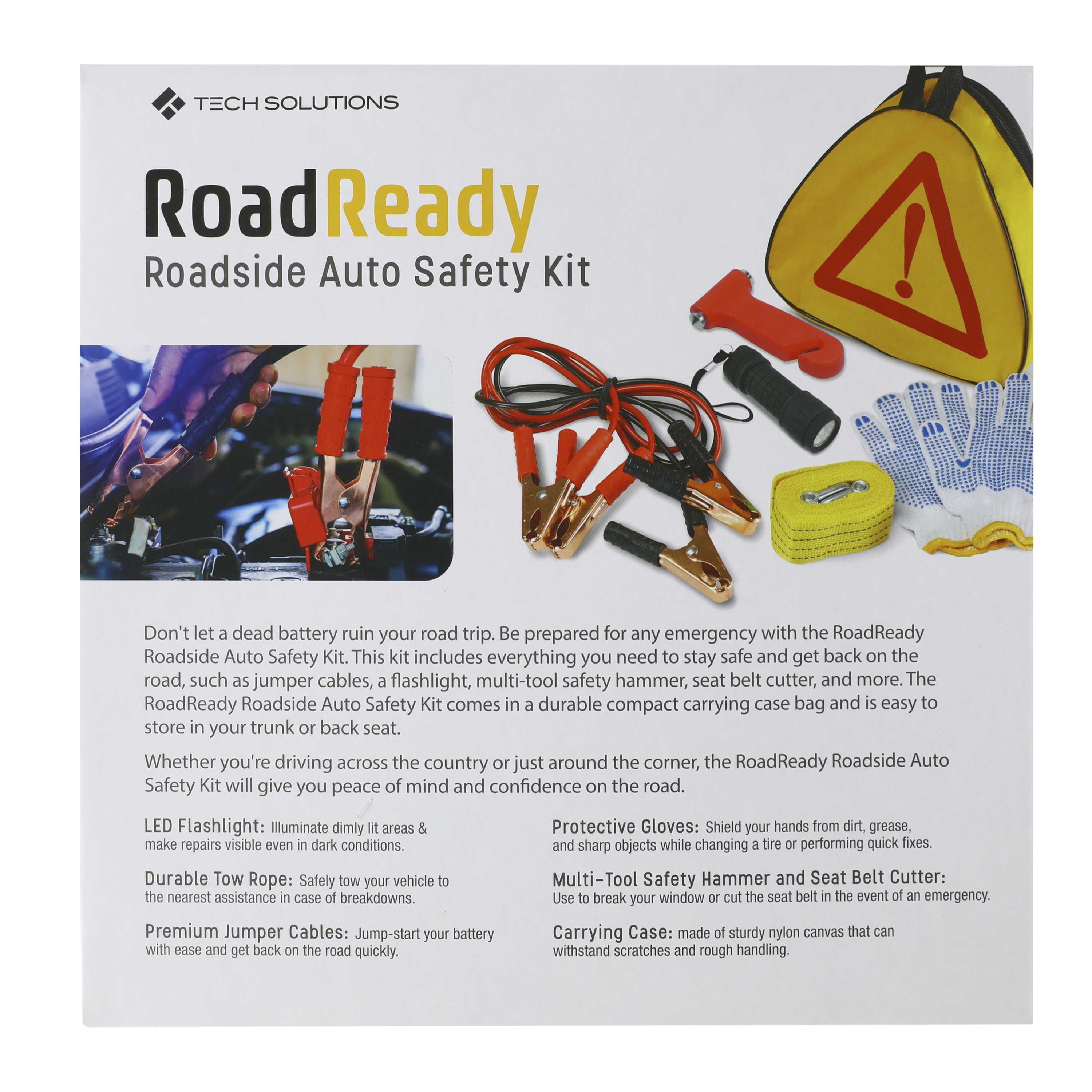 RoadReady Roadside Auto Safety Kit