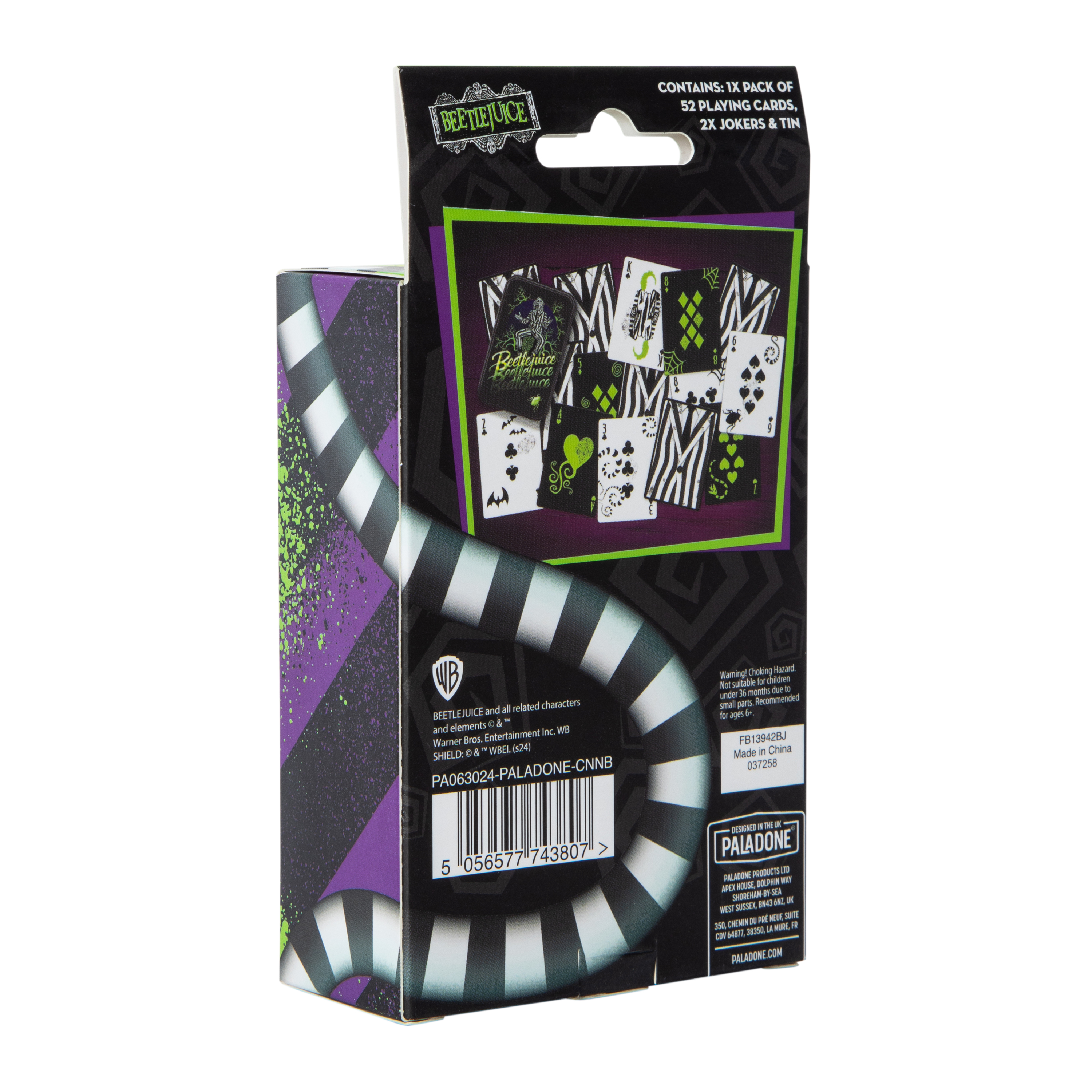 Paladone® Beetlejuice™ Playing Cards Set