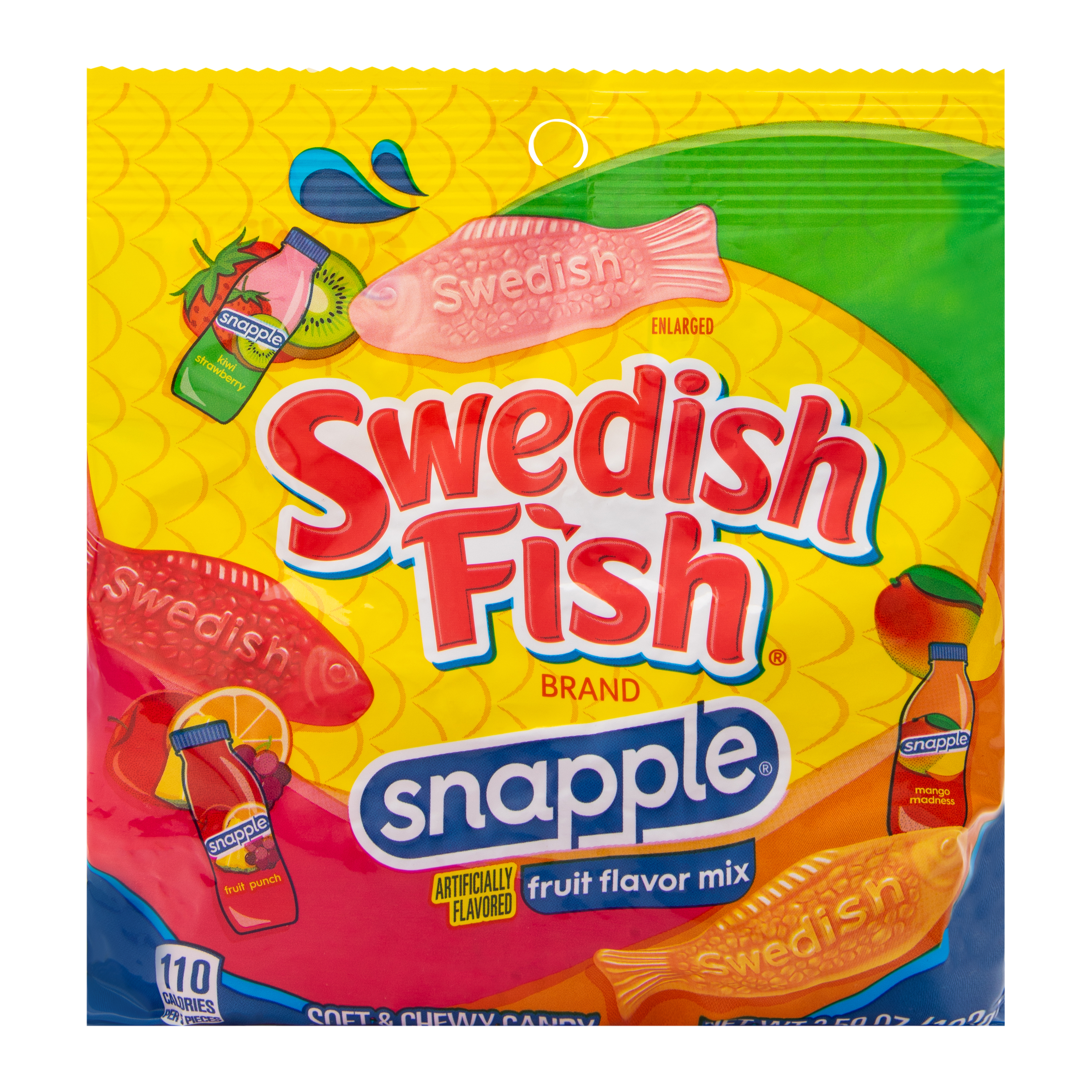 Swedish Fish® x Snapple® Soft & Chewy Candy 3.59oz