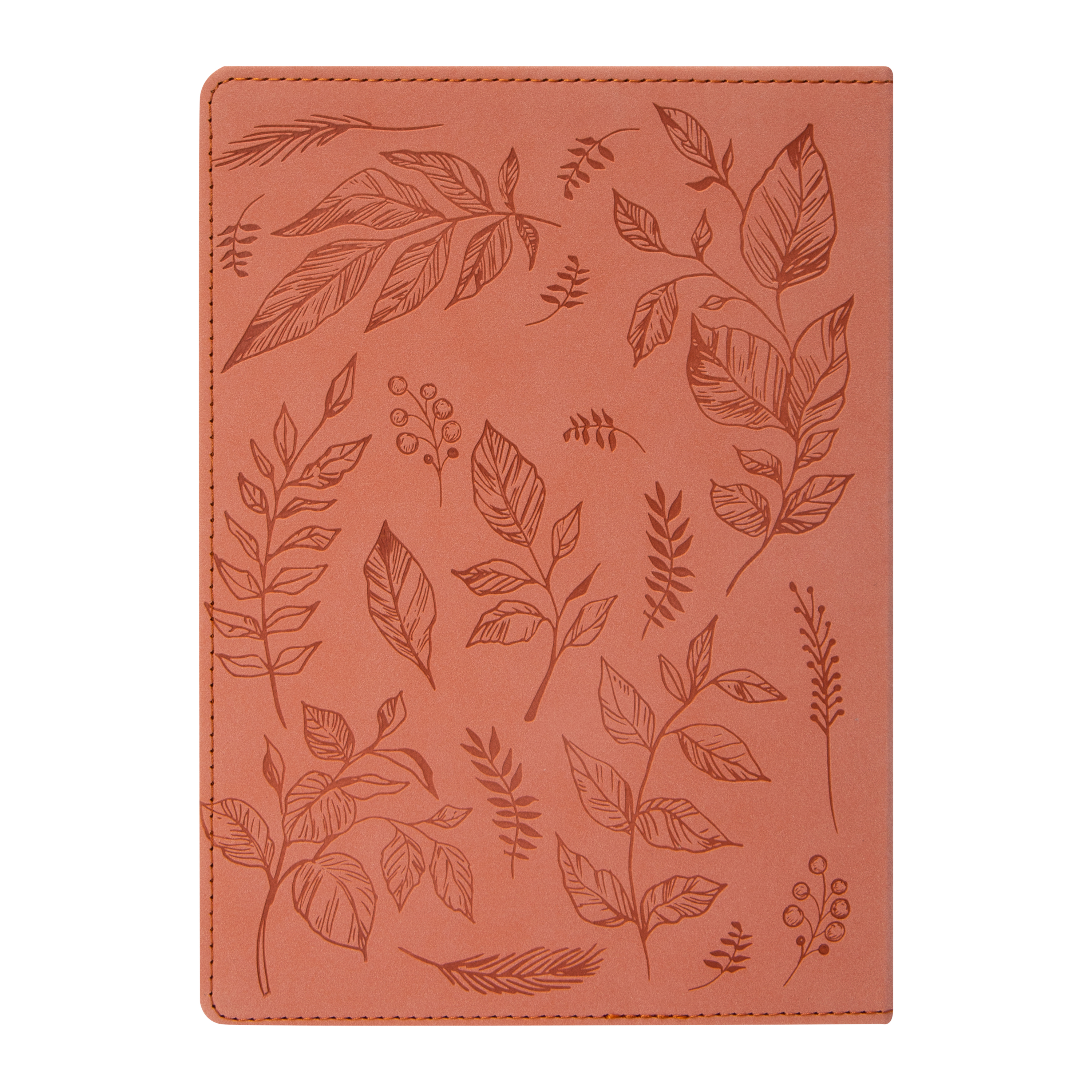 Embossed Suede Journal 6in x 8in