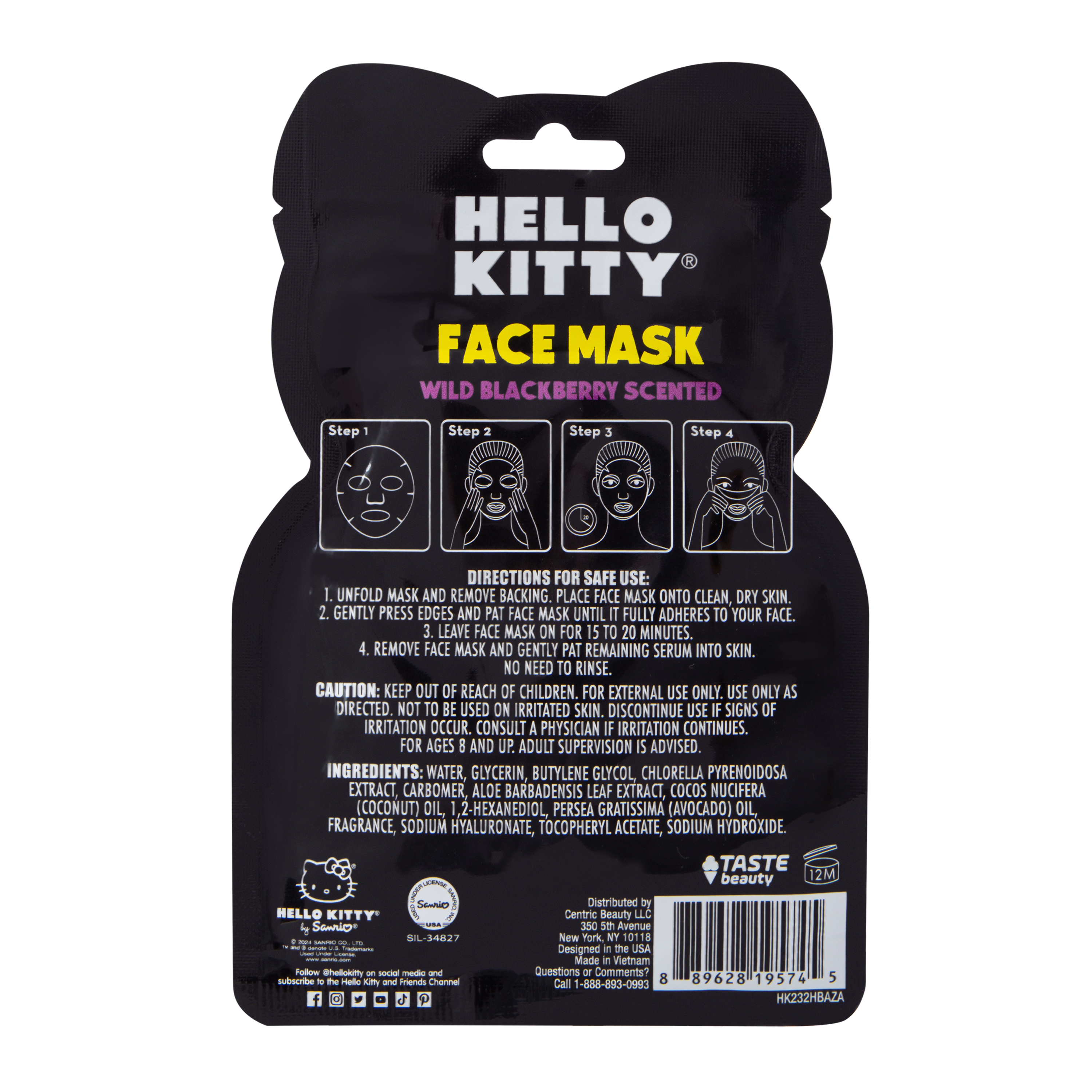 Halloween Scented Face Mask 0.67oz