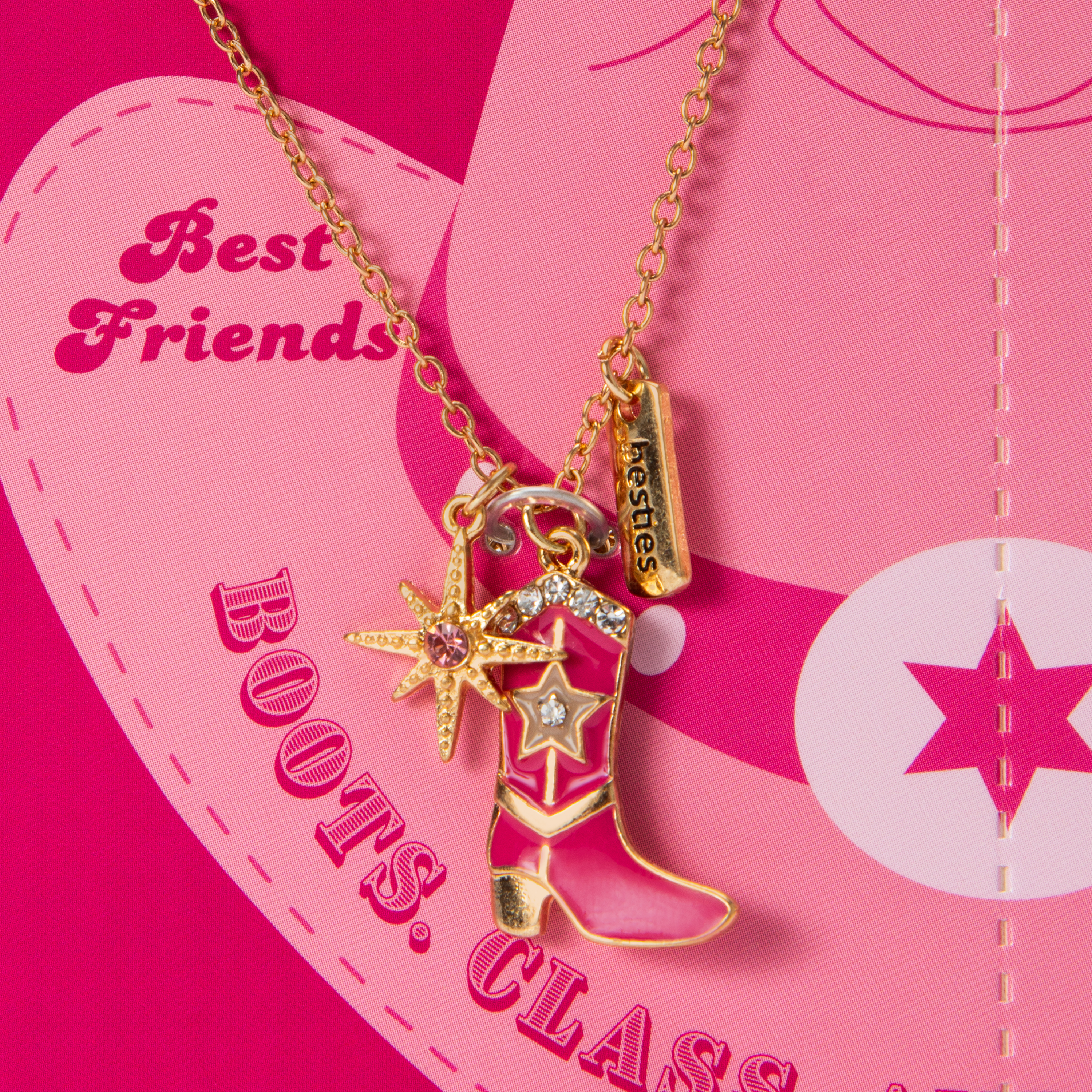 Western Tear & Share Friendship Necklace Set 2-Count