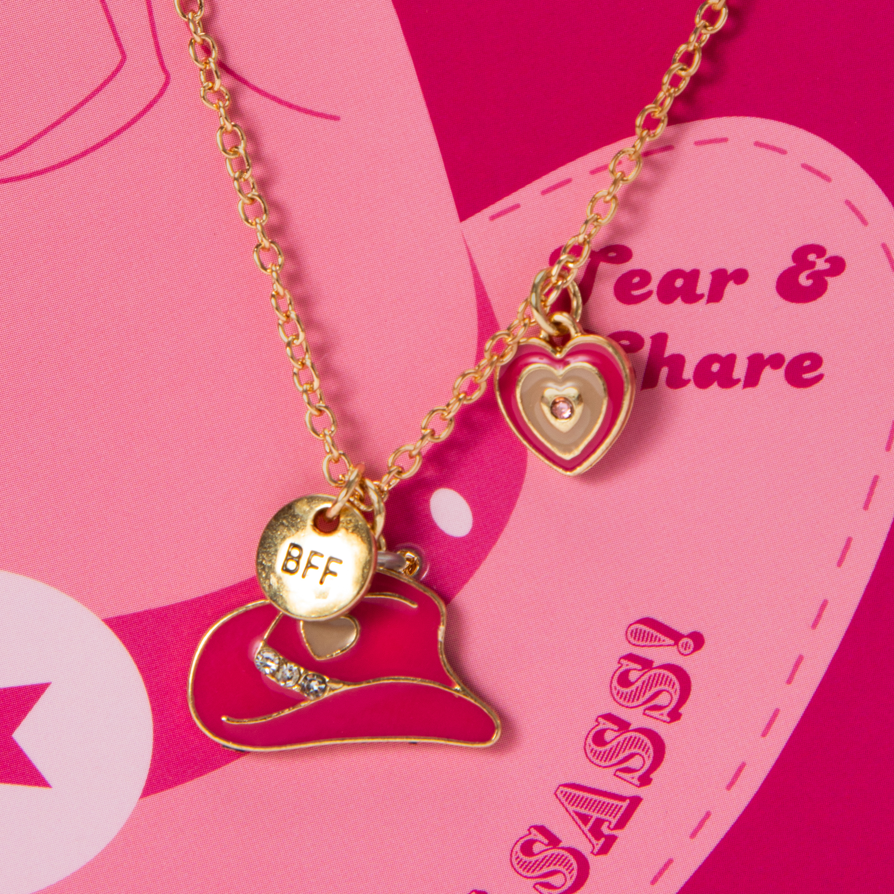 Western Tear & Share Friendship Necklace Set 2-Count