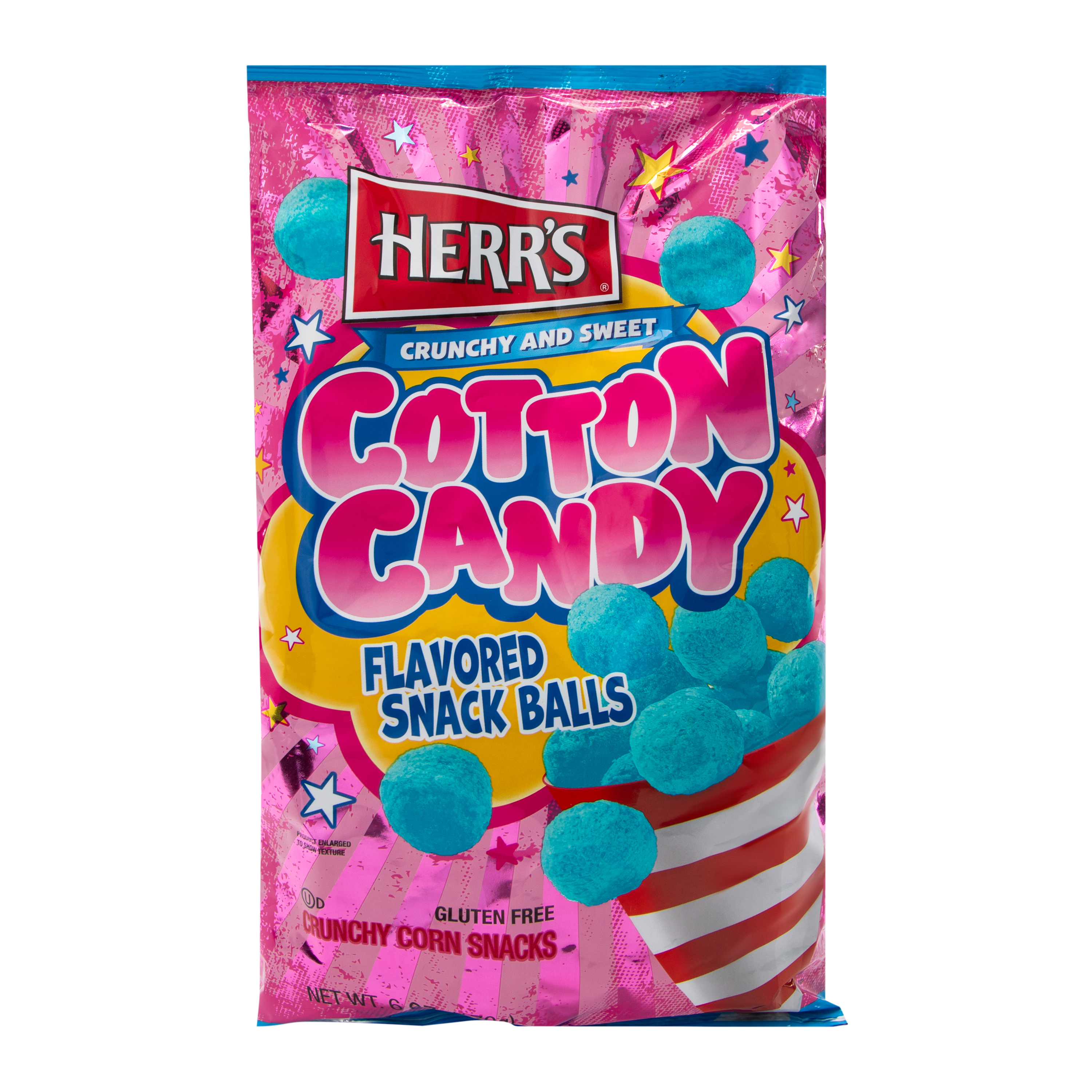 Herr's® Cotton Candy Flavored Snack Balls 6oz