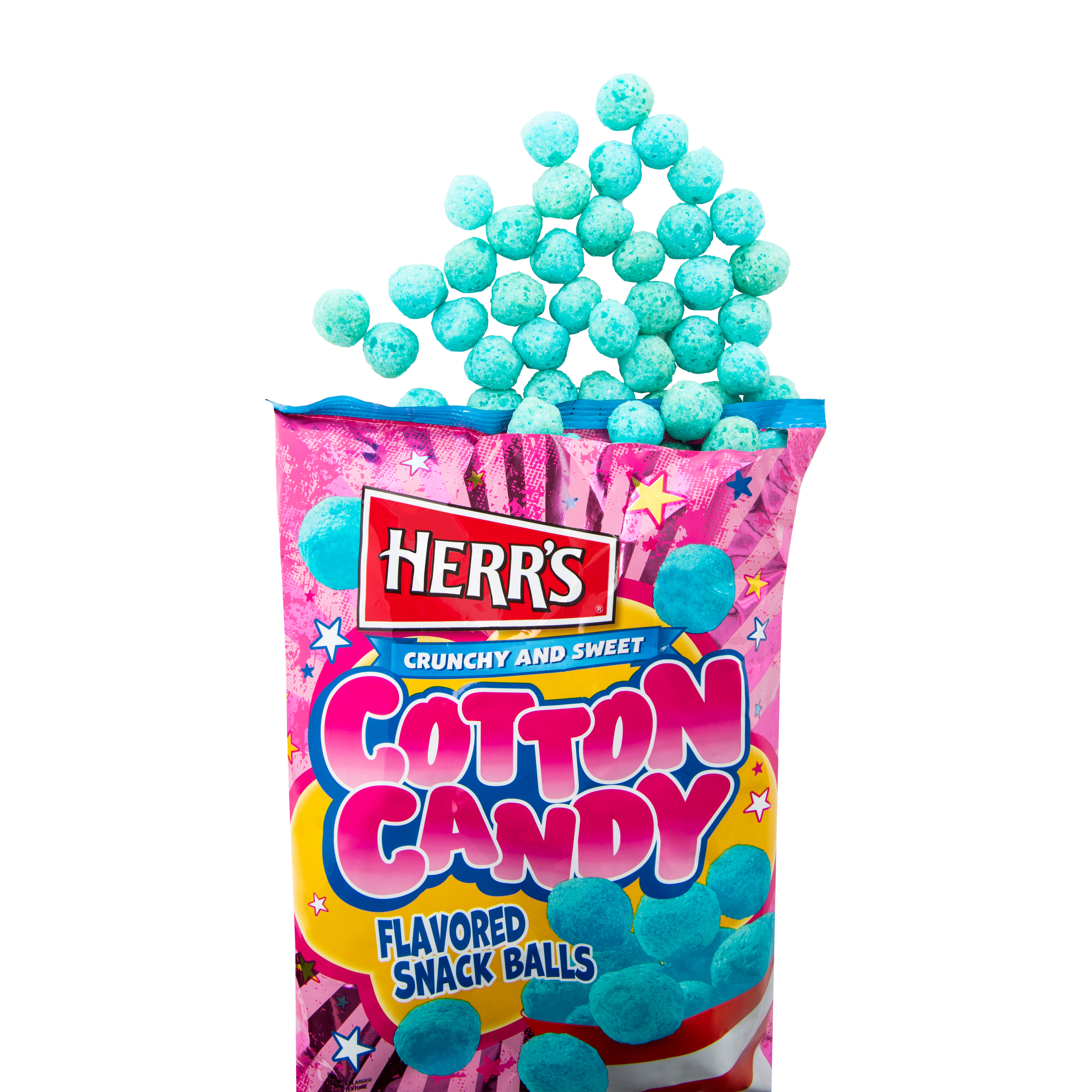 Herr's® Cotton Candy Flavored Snack Balls 6oz