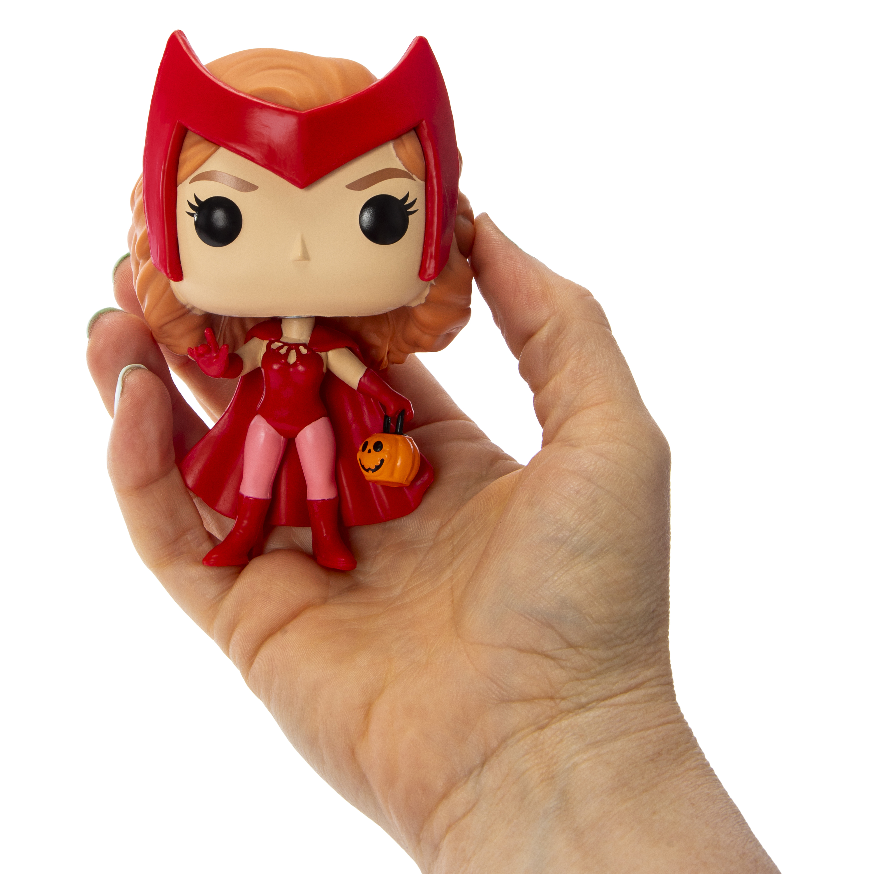 Funko Pop! Marvel Wanda Halloween Bobble-Head