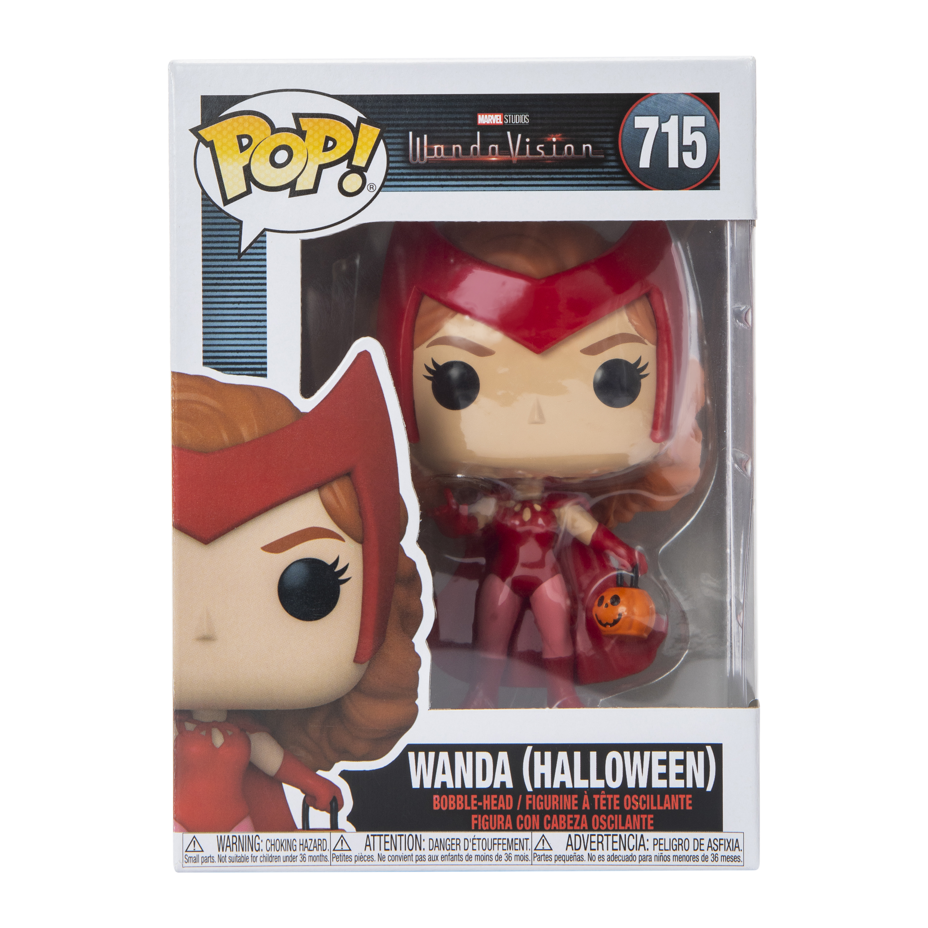 Funko Pop! Marvel Wanda Halloween Bobble-Head