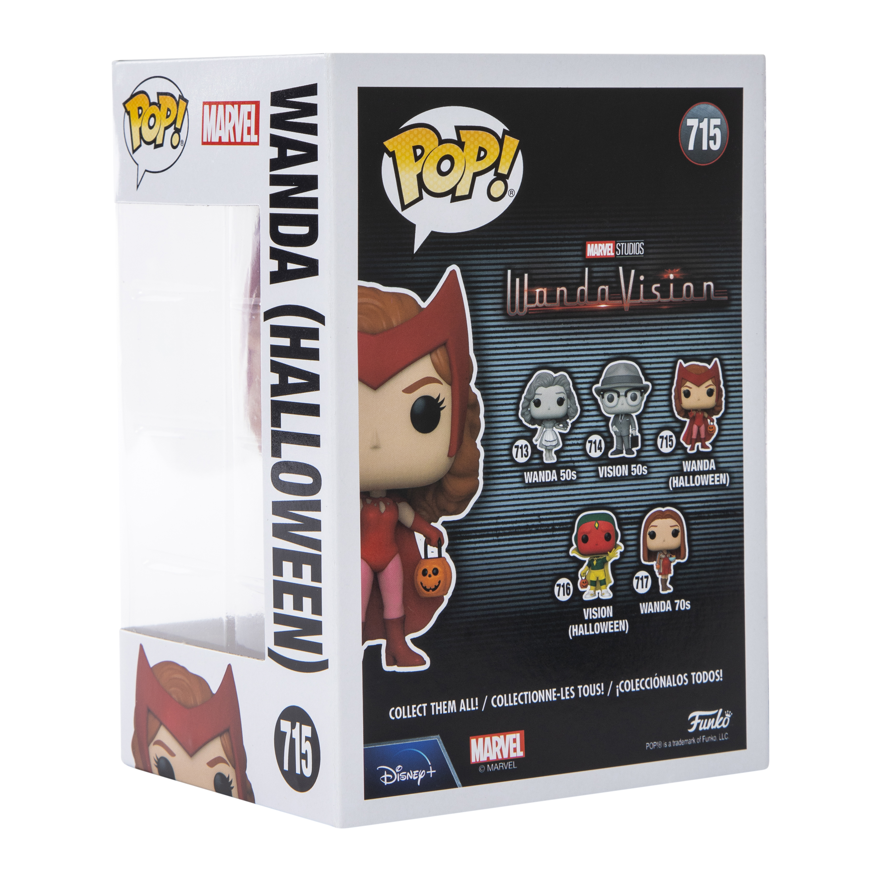 Funko Pop! Marvel Wanda Halloween Bobble-Head
