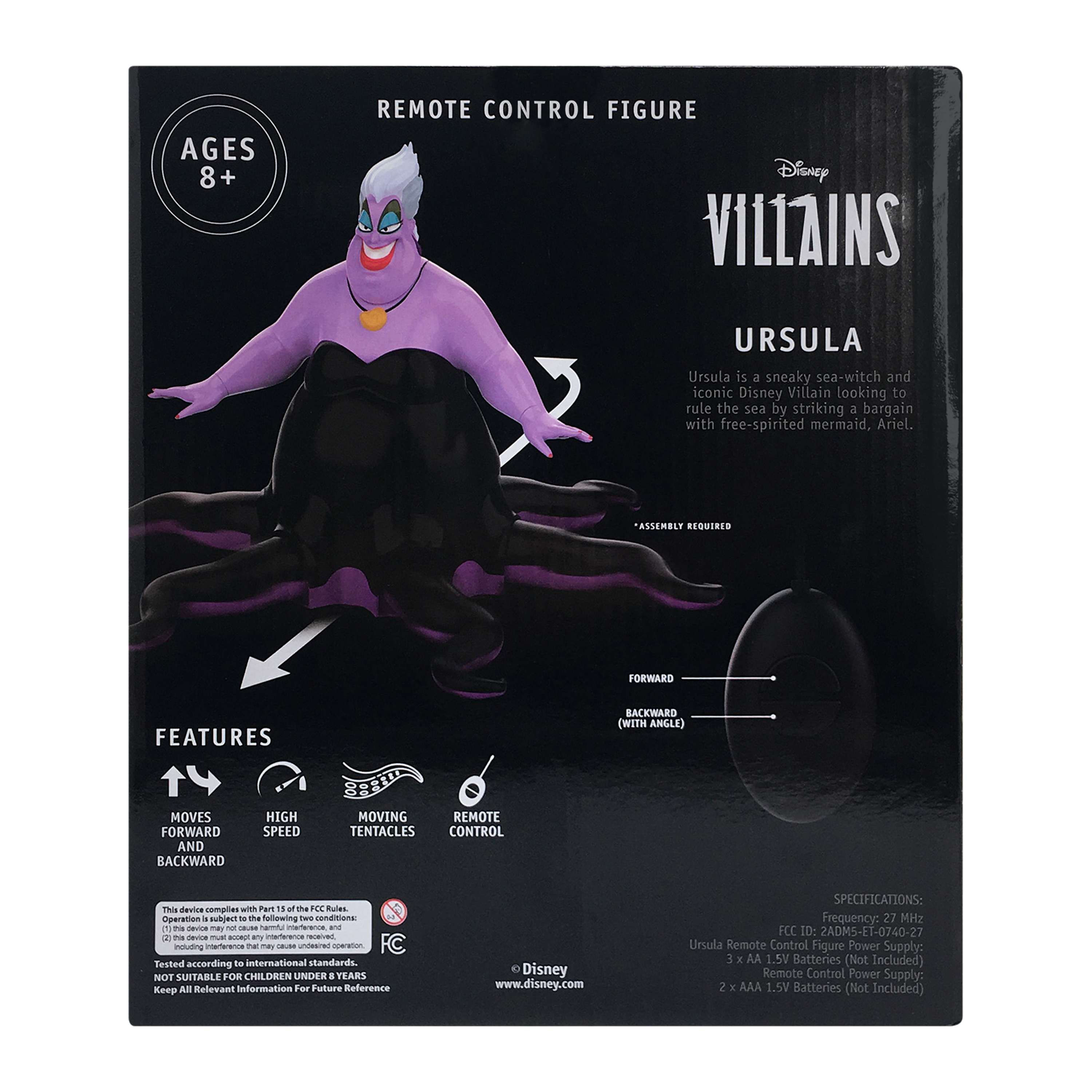Five Below Disney Villians Ursula Remote Control Figure at