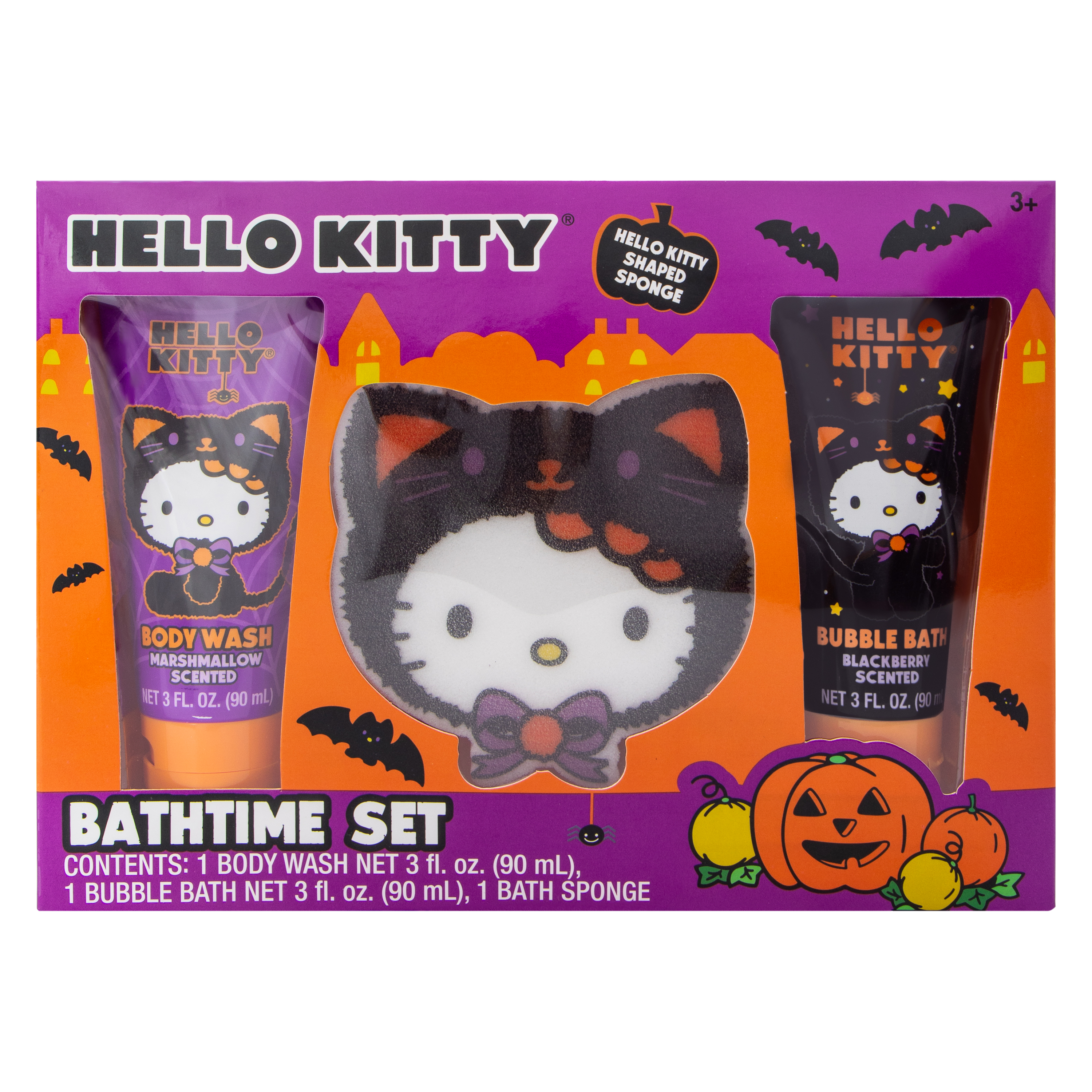 Halloween Bathtime Set 3-Piece