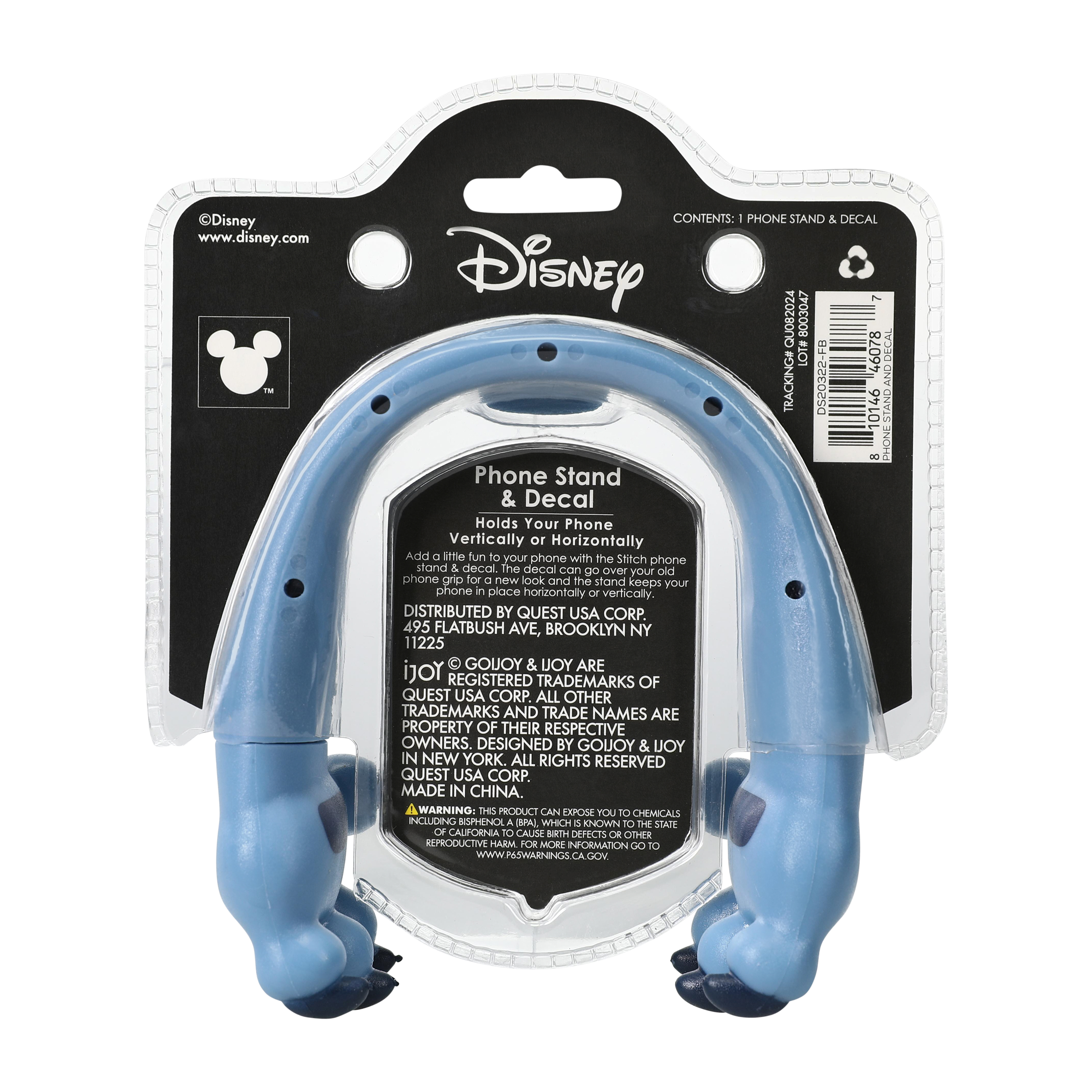 Disney Stitch Phone Stand & Decal