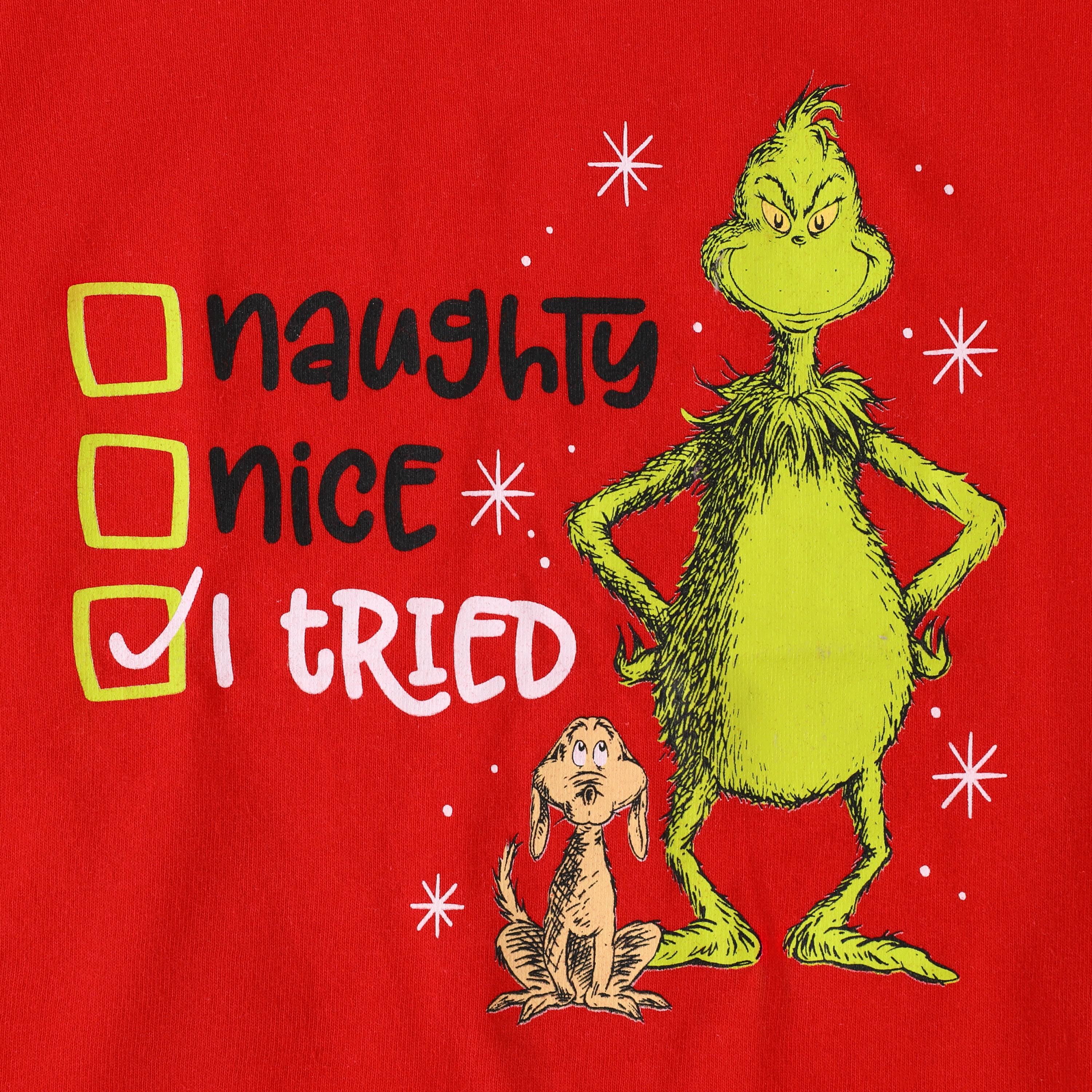 Kids Grinch 'I Tried' Graphic Tee