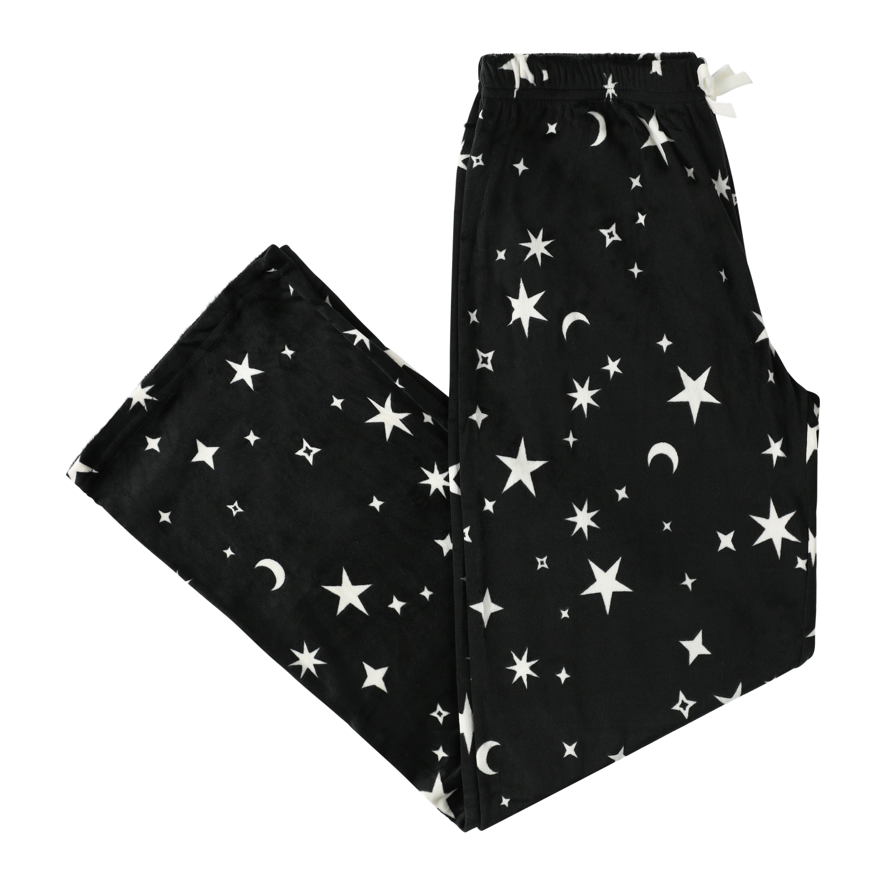 Printed Plush Lounge Pants