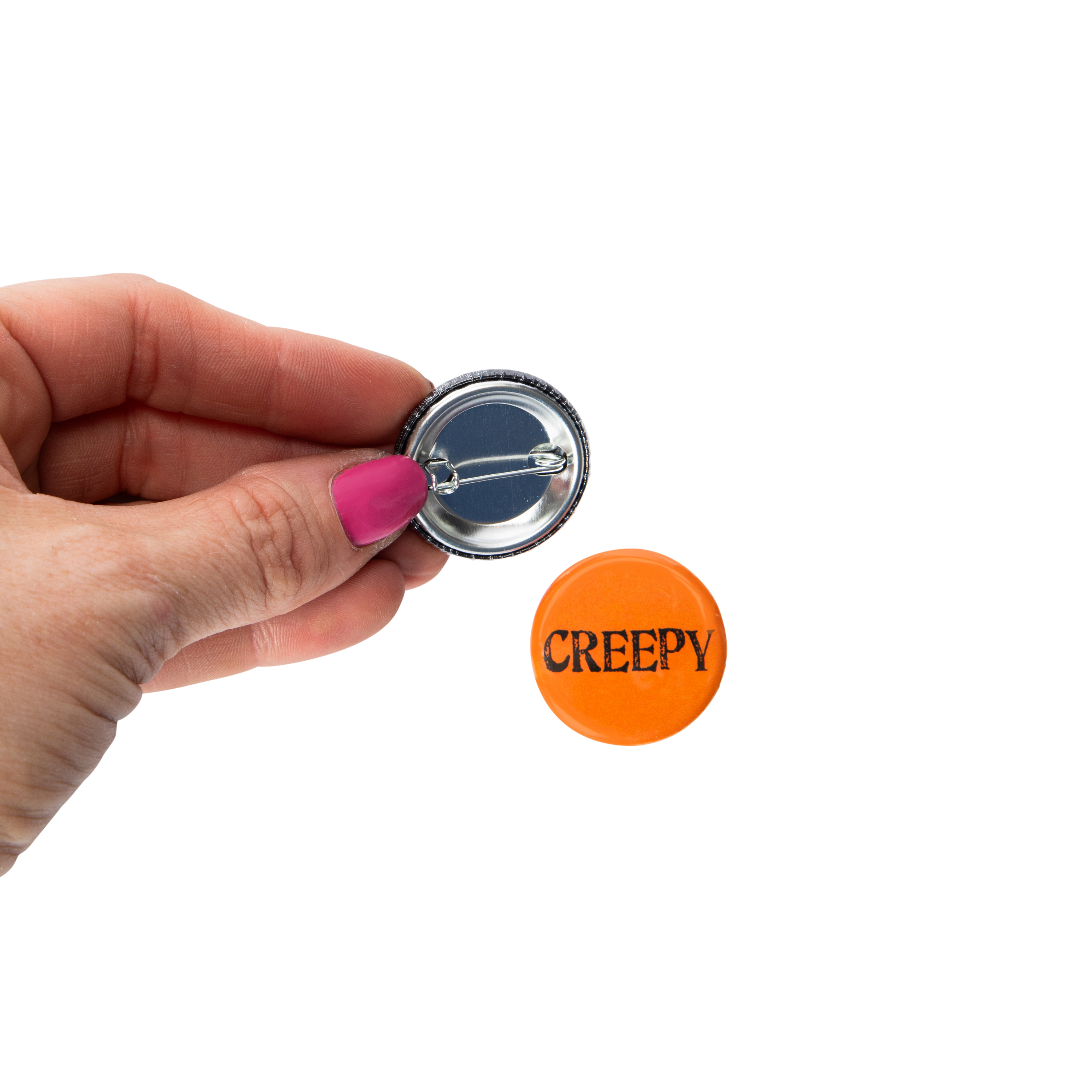 Halloween Pinback Buttons 2-Count