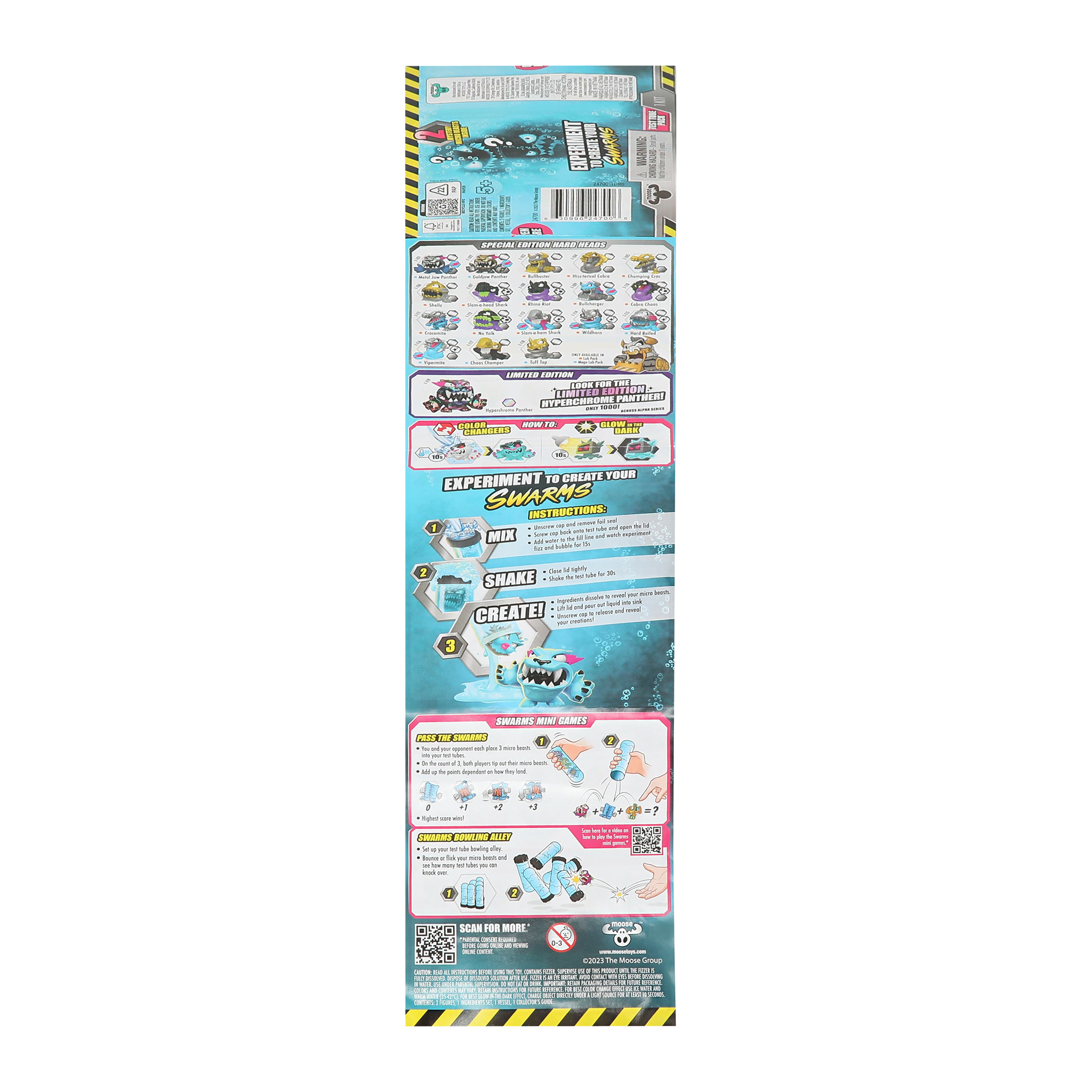 Mr Beast Lab™ Swarms Mystery Test Tube Bling Bag - 2-Pack