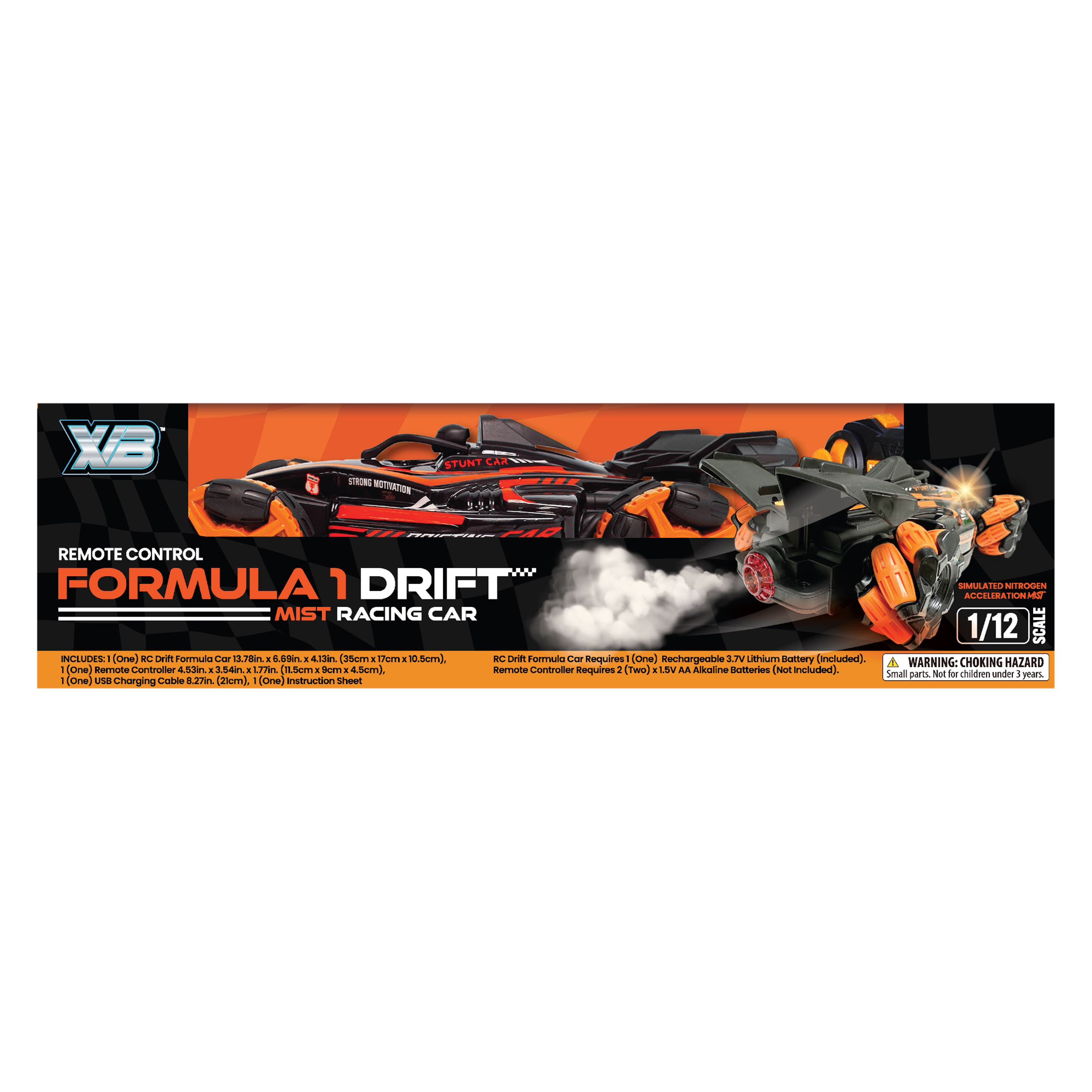 XVB® Remote Control Formula 1 Drift - Mist Racing Car