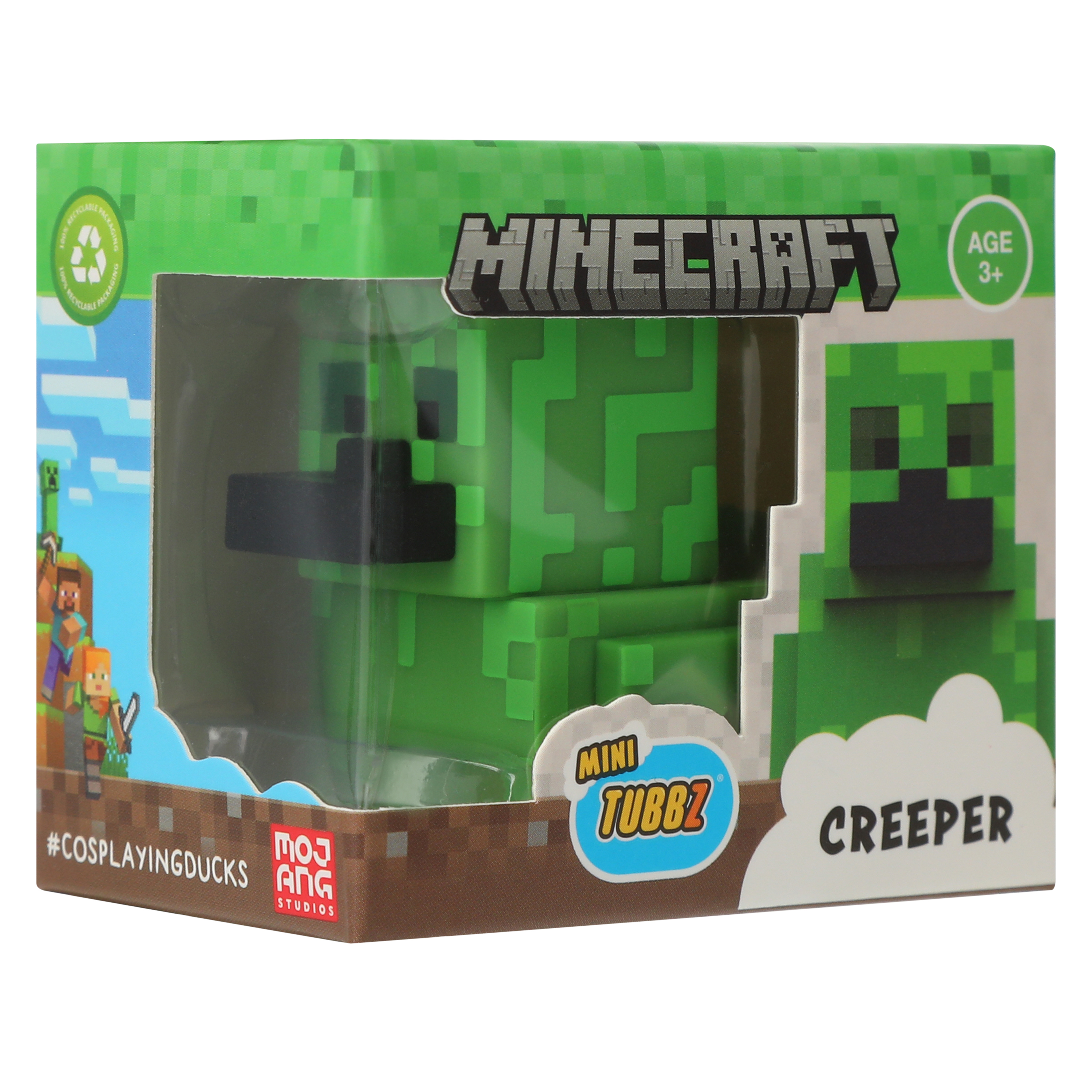 Minecraft™ Mini TUBBZ® Collectible Duck - Creeper