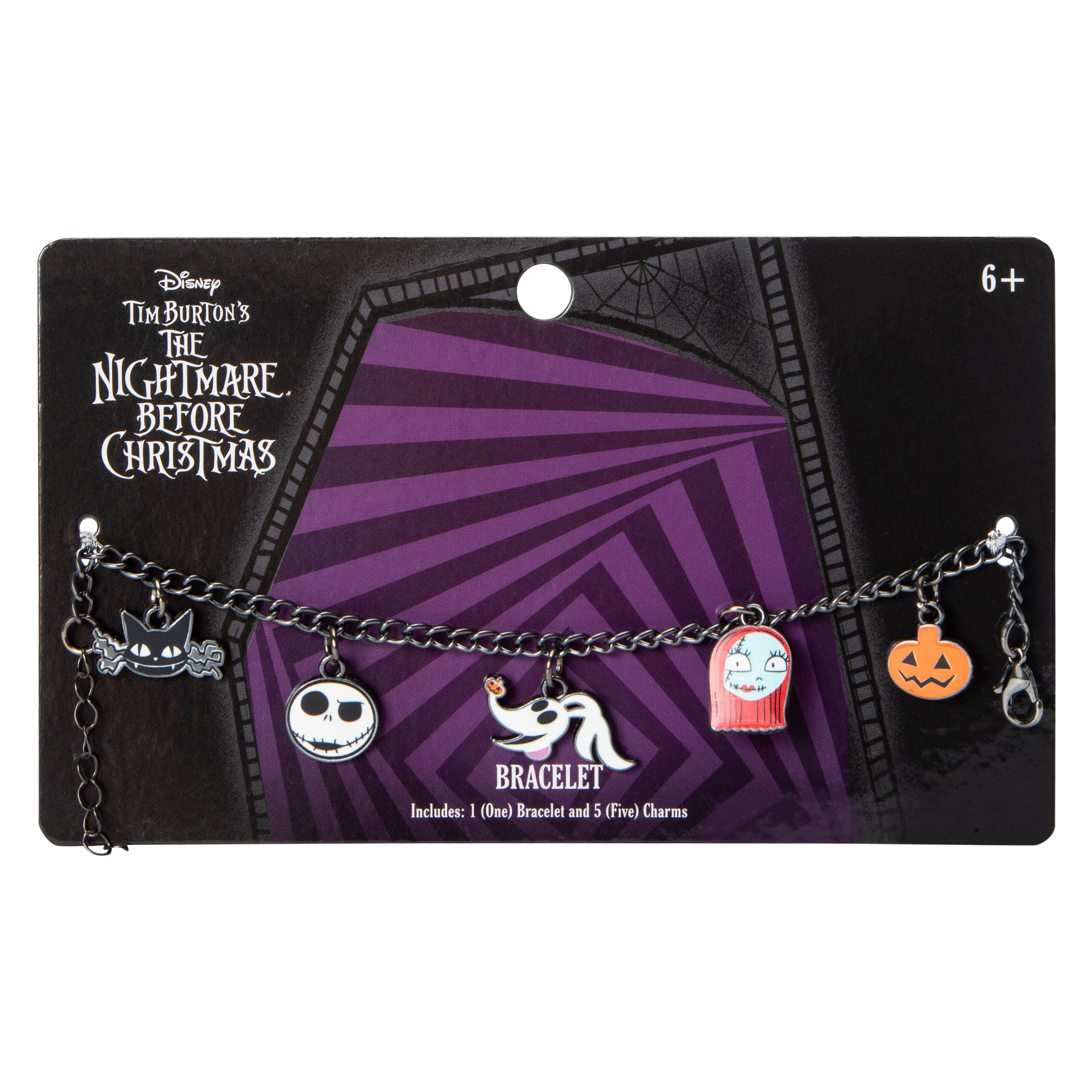 Disney Tim Burton's The Nightmare Before Christmas Charm Bracelet