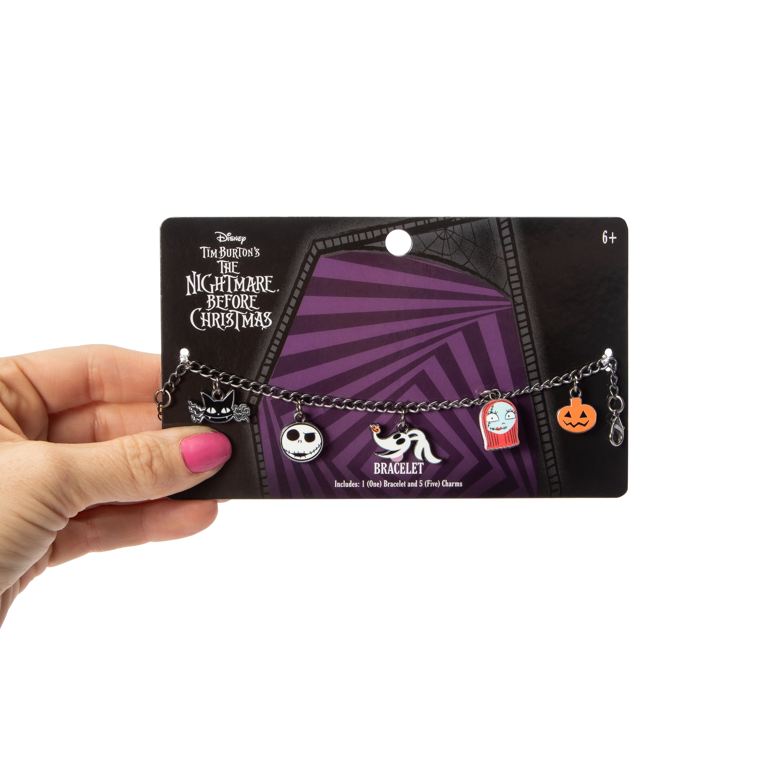 Disney Tim Burton's The Nightmare Before Christmas Charm Bracelet