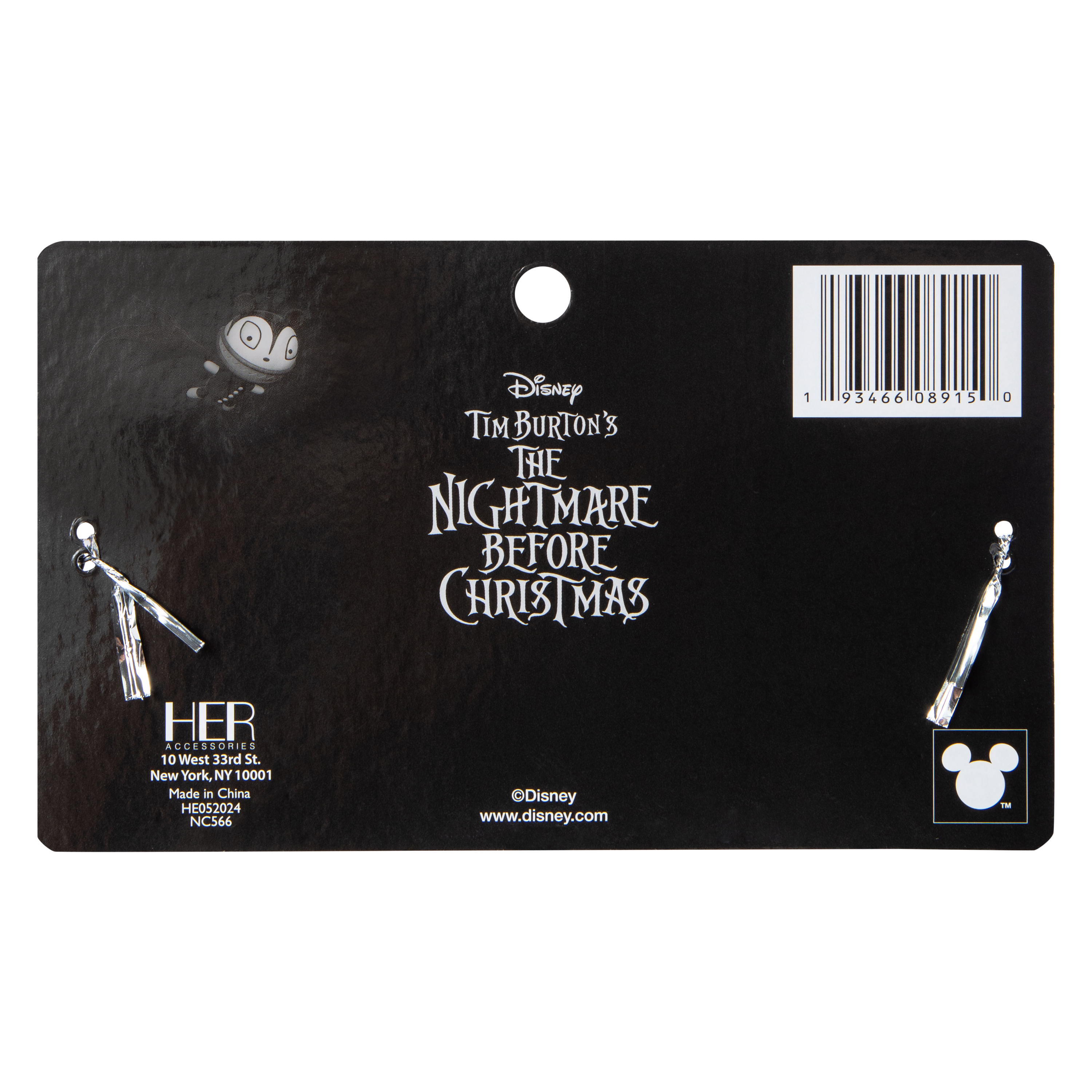 Disney Tim Burton's The Nightmare Before Christmas Charm Bracelet