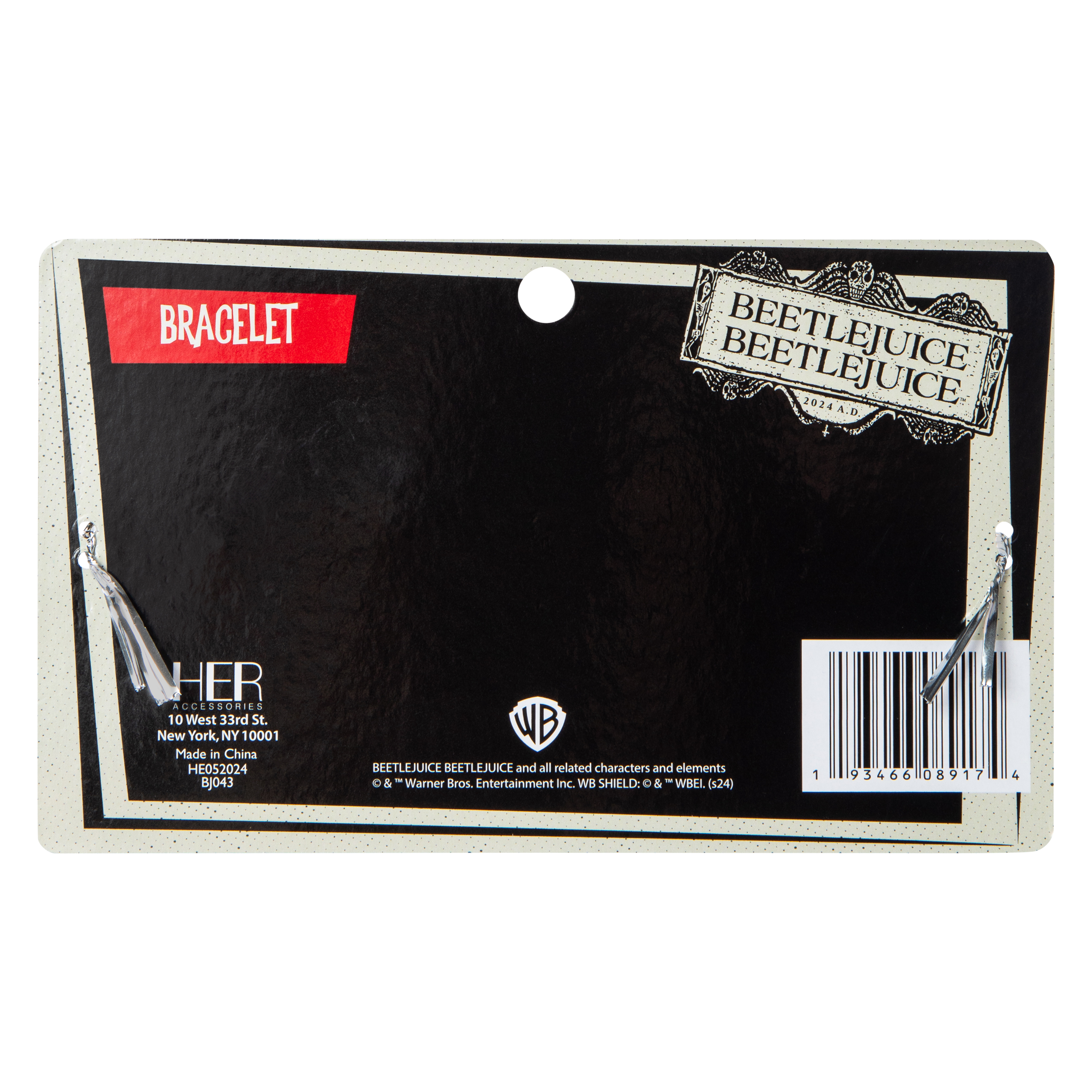 Beetlejuice Beetlejuice™ Charm Bracelet