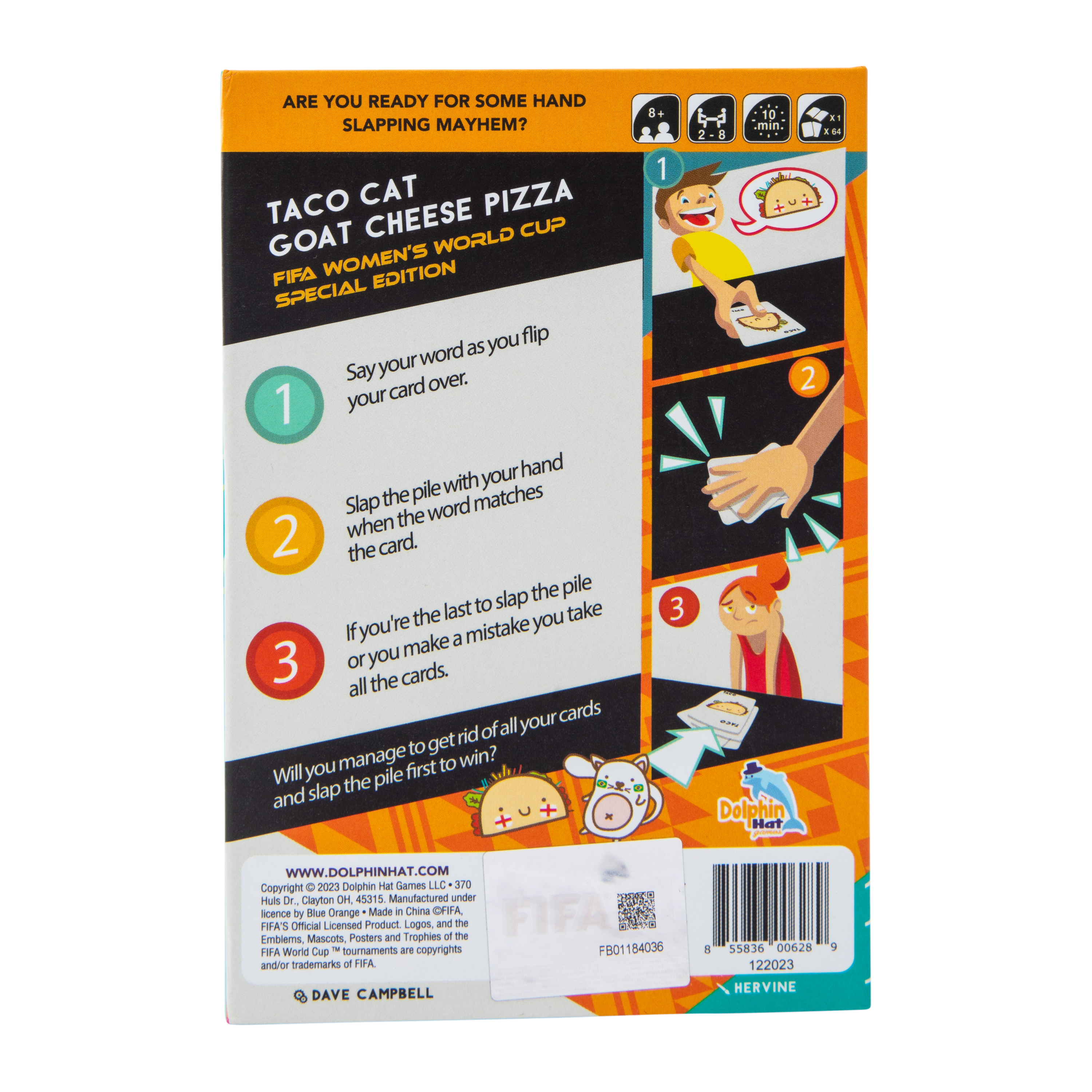 Taco Cat Goat Cheese Pizza Game - FIFA Women's World Cup Edition