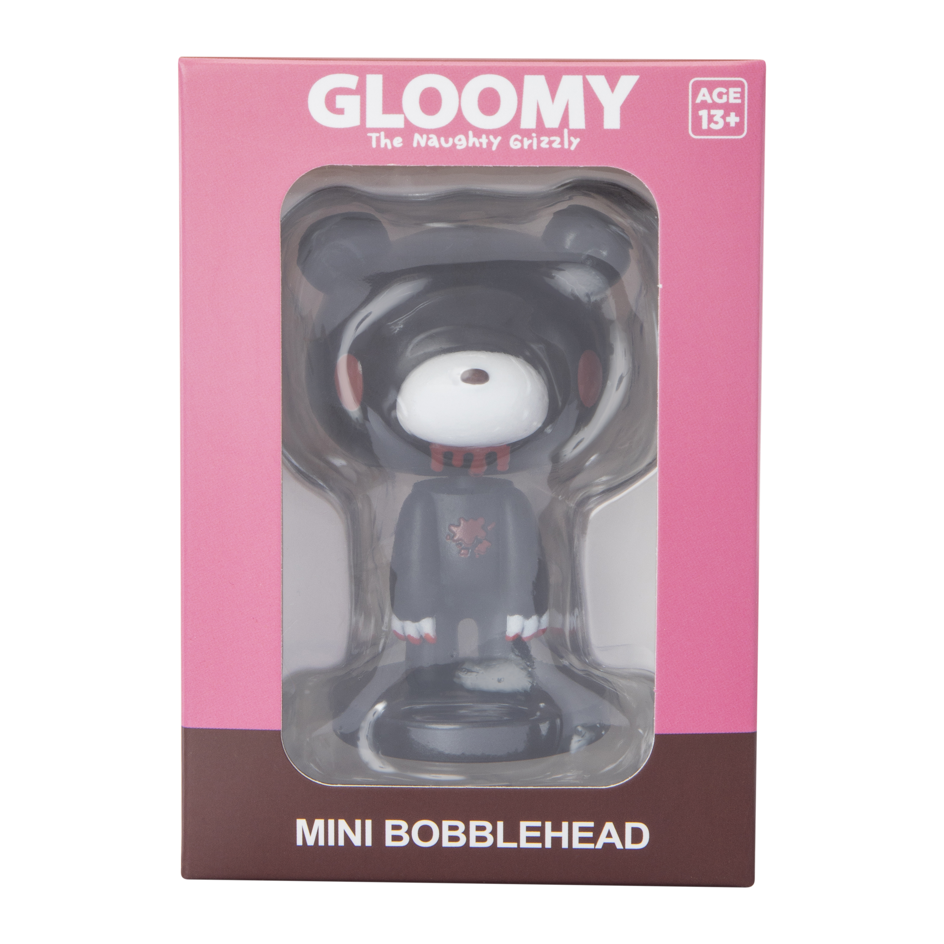 Gloomy The Naughty Grizzly® Mini Bobblehead Figure