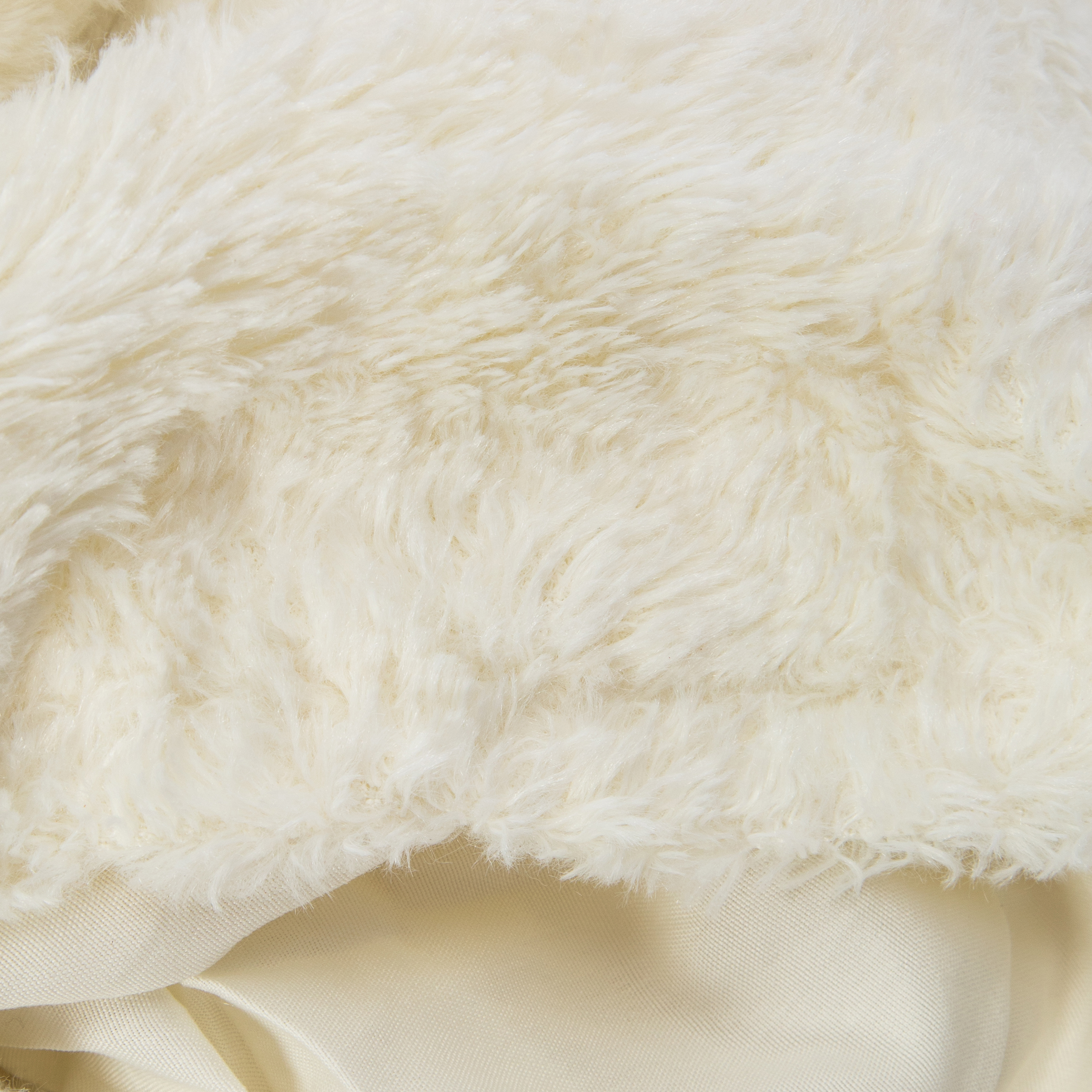 Luxe Collection Faux Fur Throw Blanket 50in x 60in