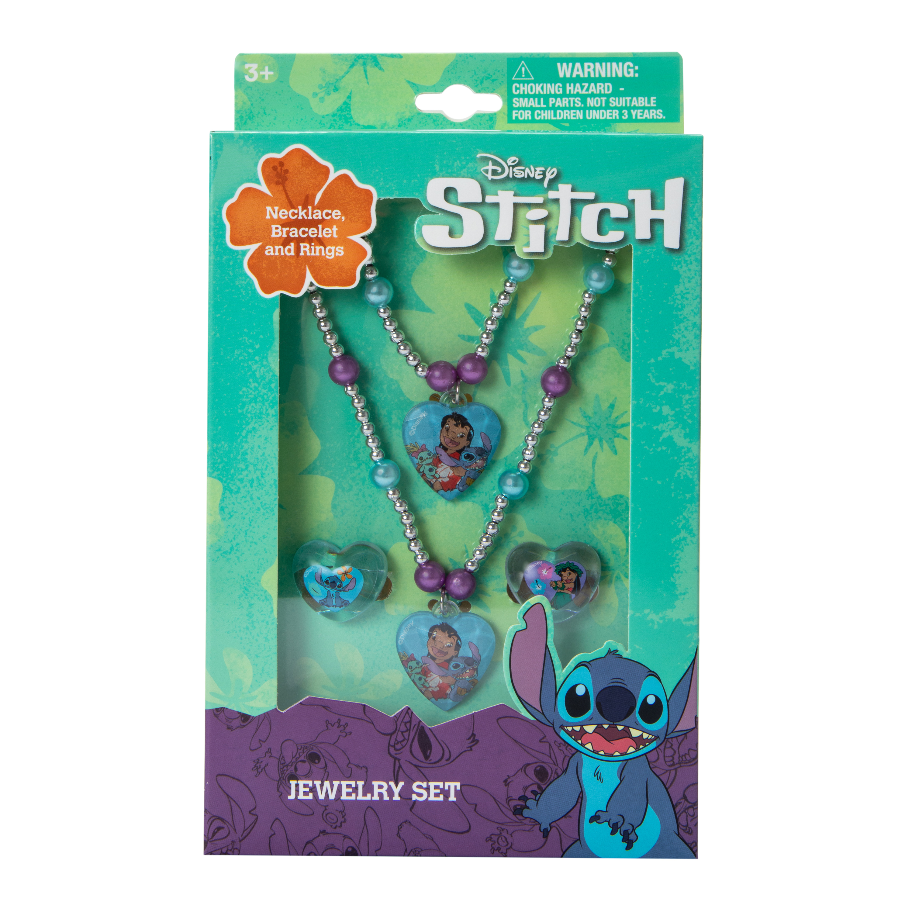Disney Stitch Jewelry Set