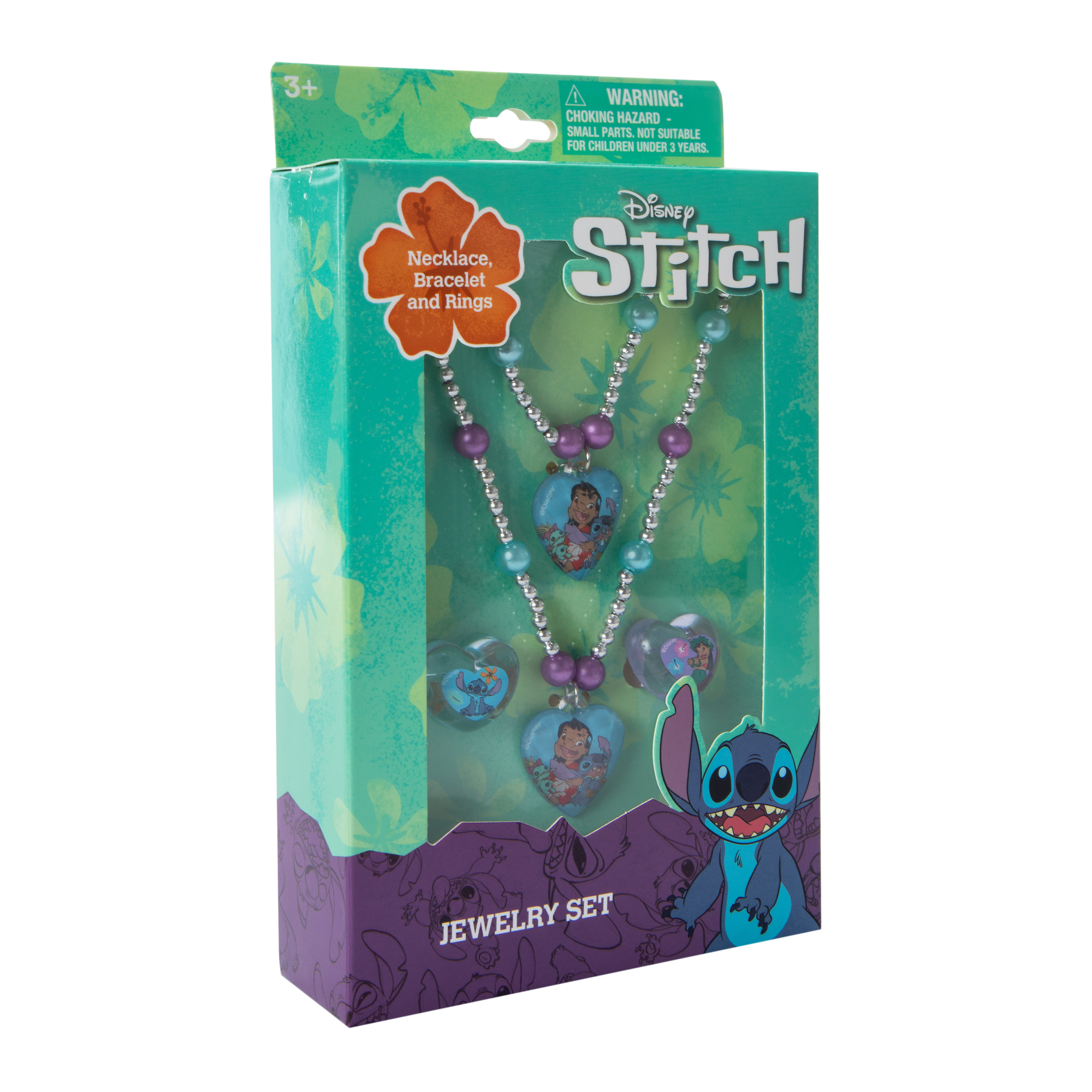 Disney Stitch Jewelry Set