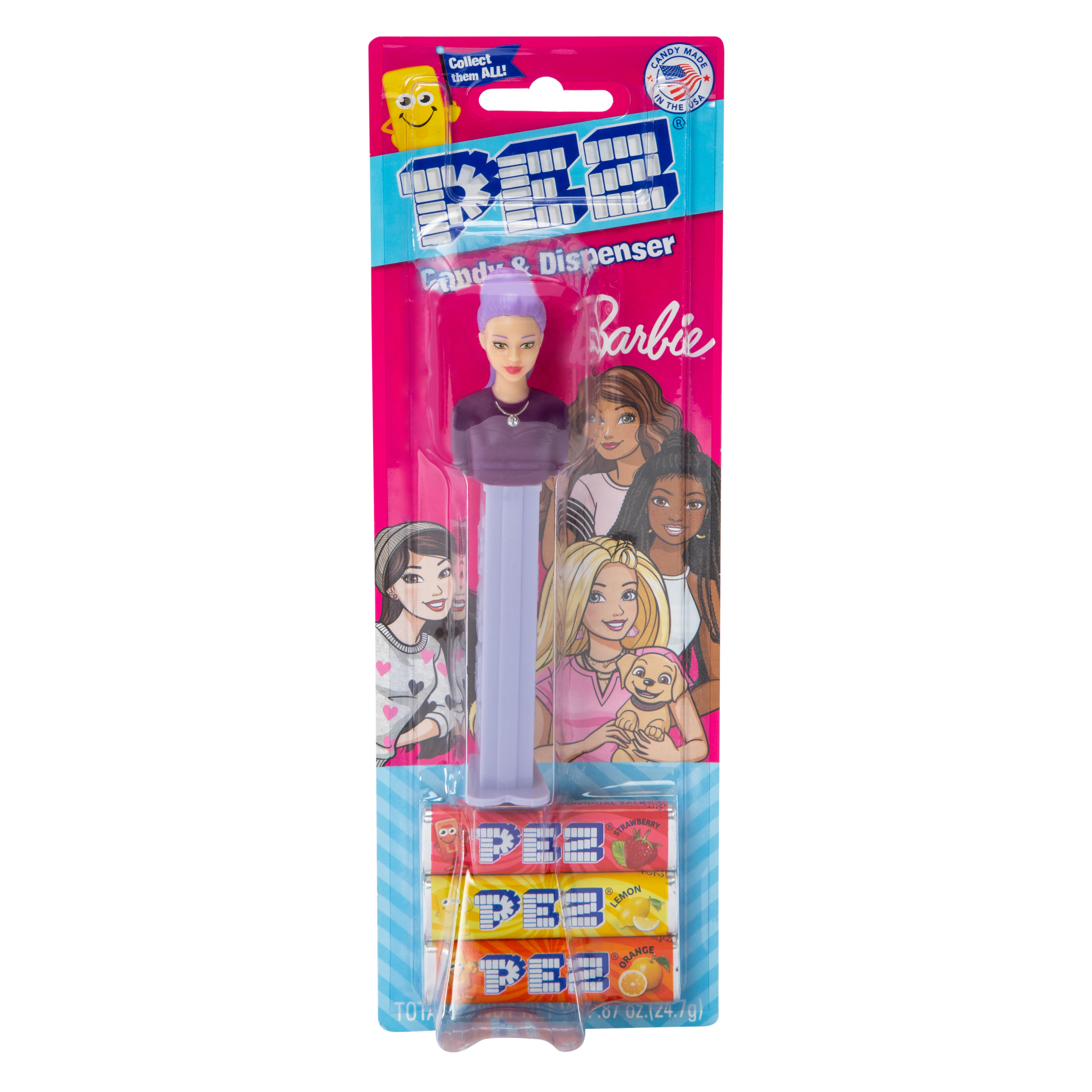 Pez® Barbie™ Candy & Dispenser (Styles May Vary)
