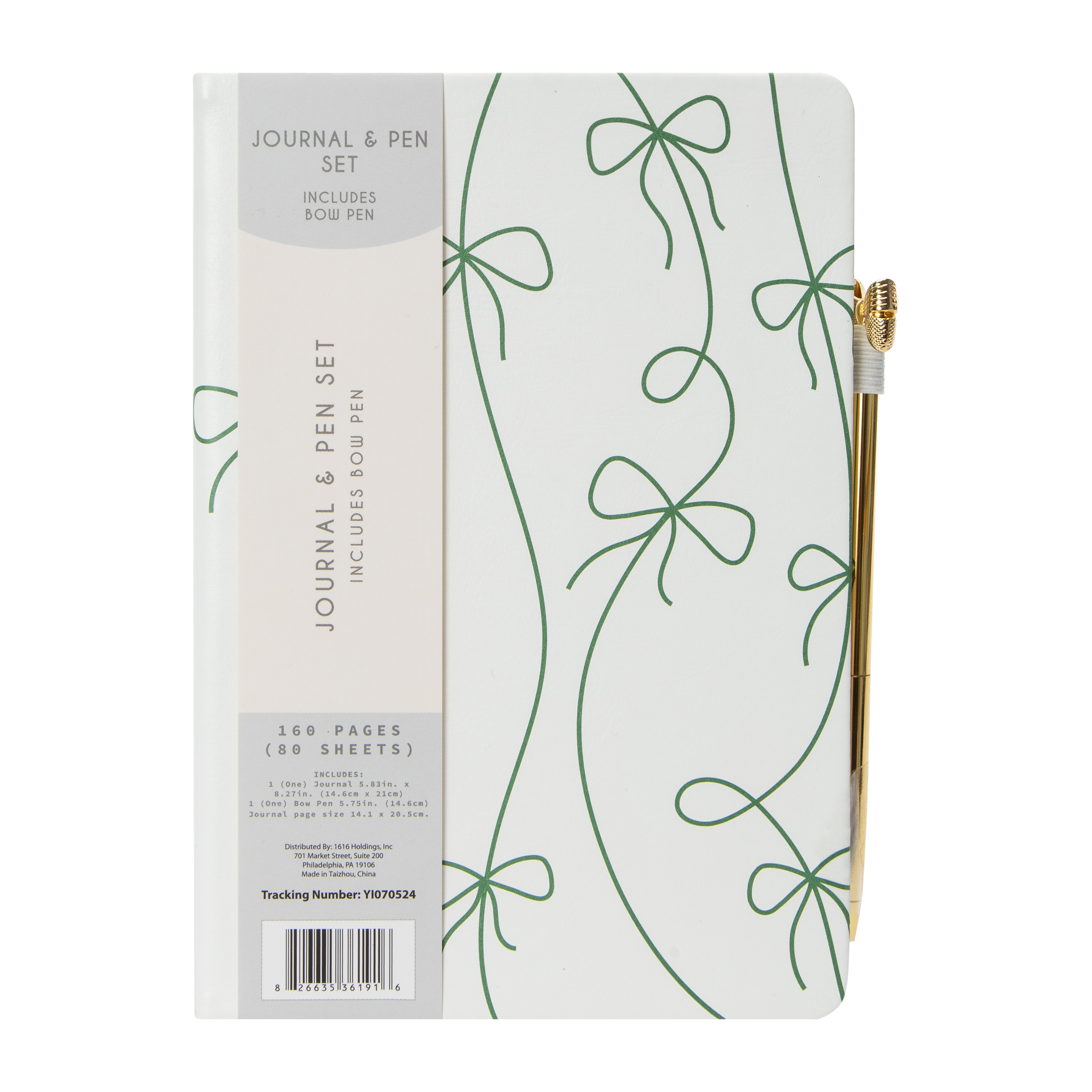 Printed Journal & Pen Set