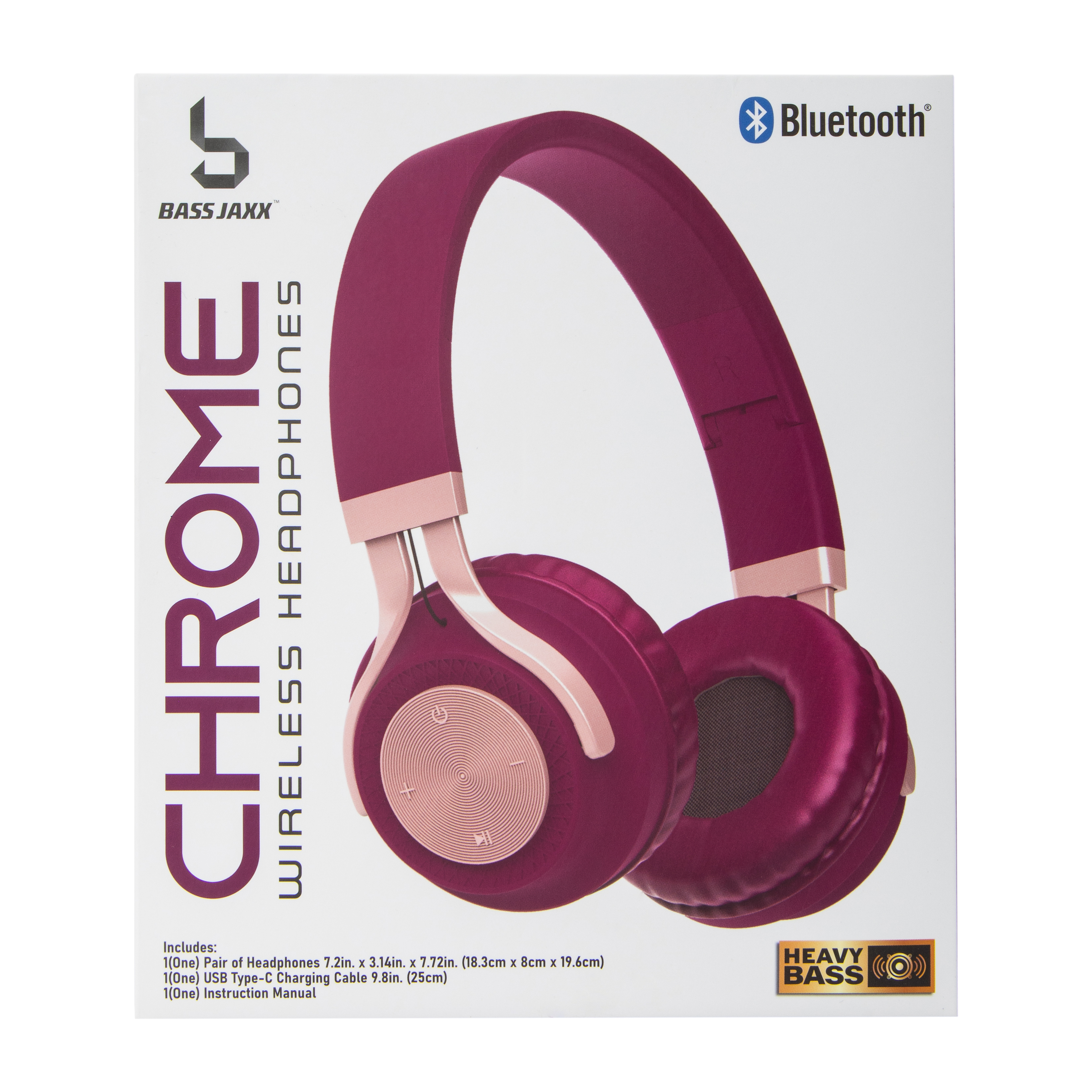 2025人気特価 Jaxx™ Bass Chrome Below Five | Headphones Wireless イヤホン・ヘッドホン本体