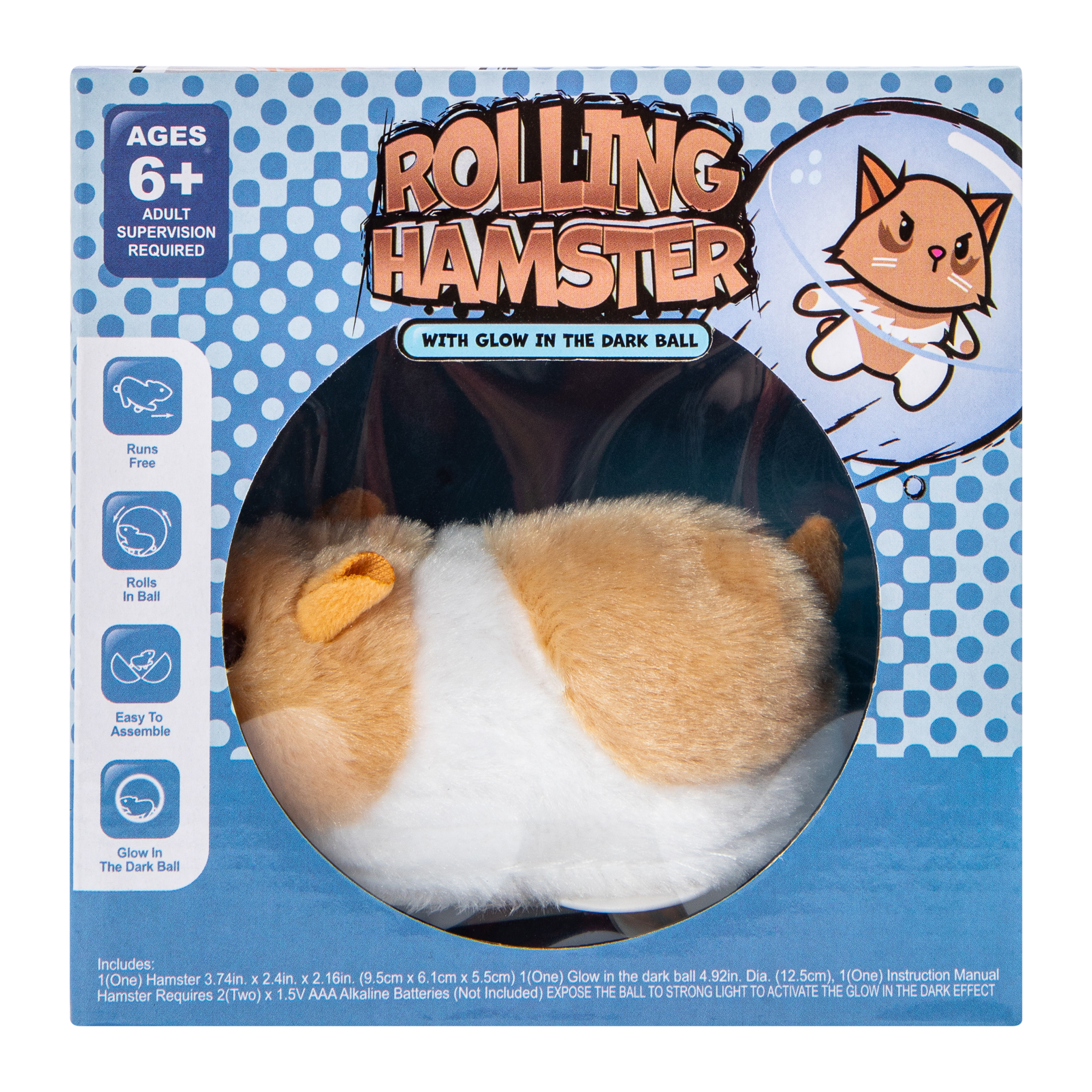 Rolling Hamster Toy