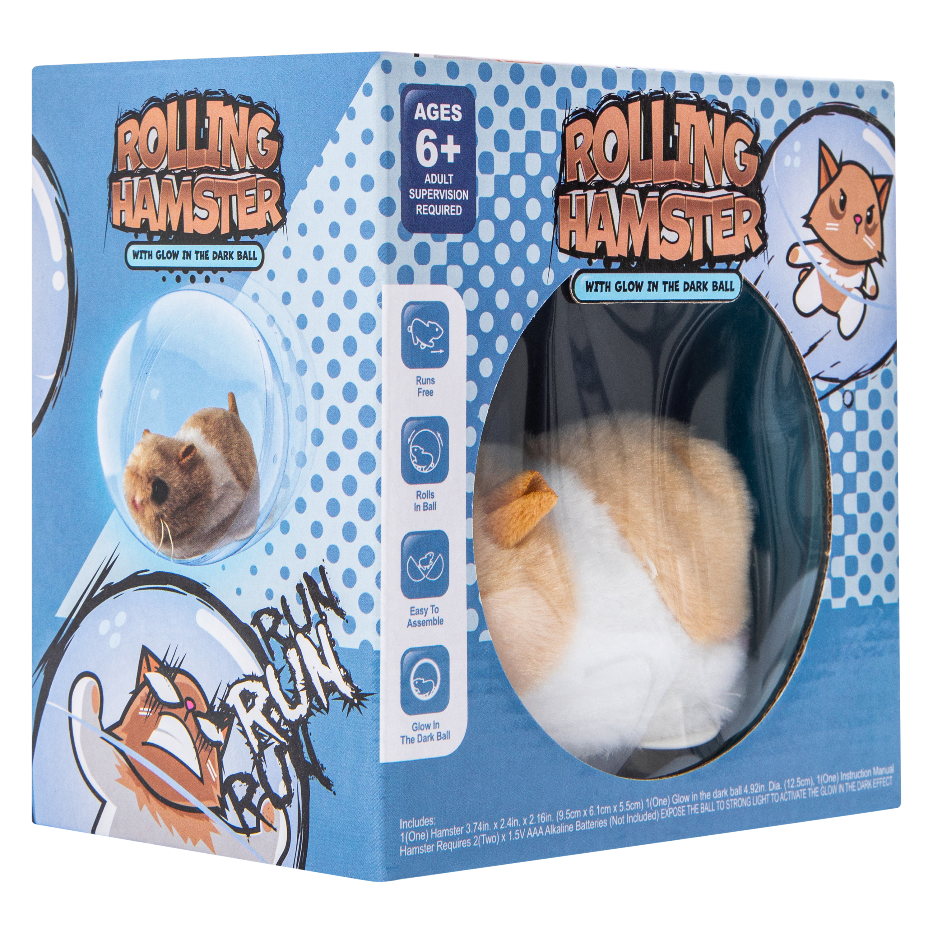 Rolling Hamster Toy