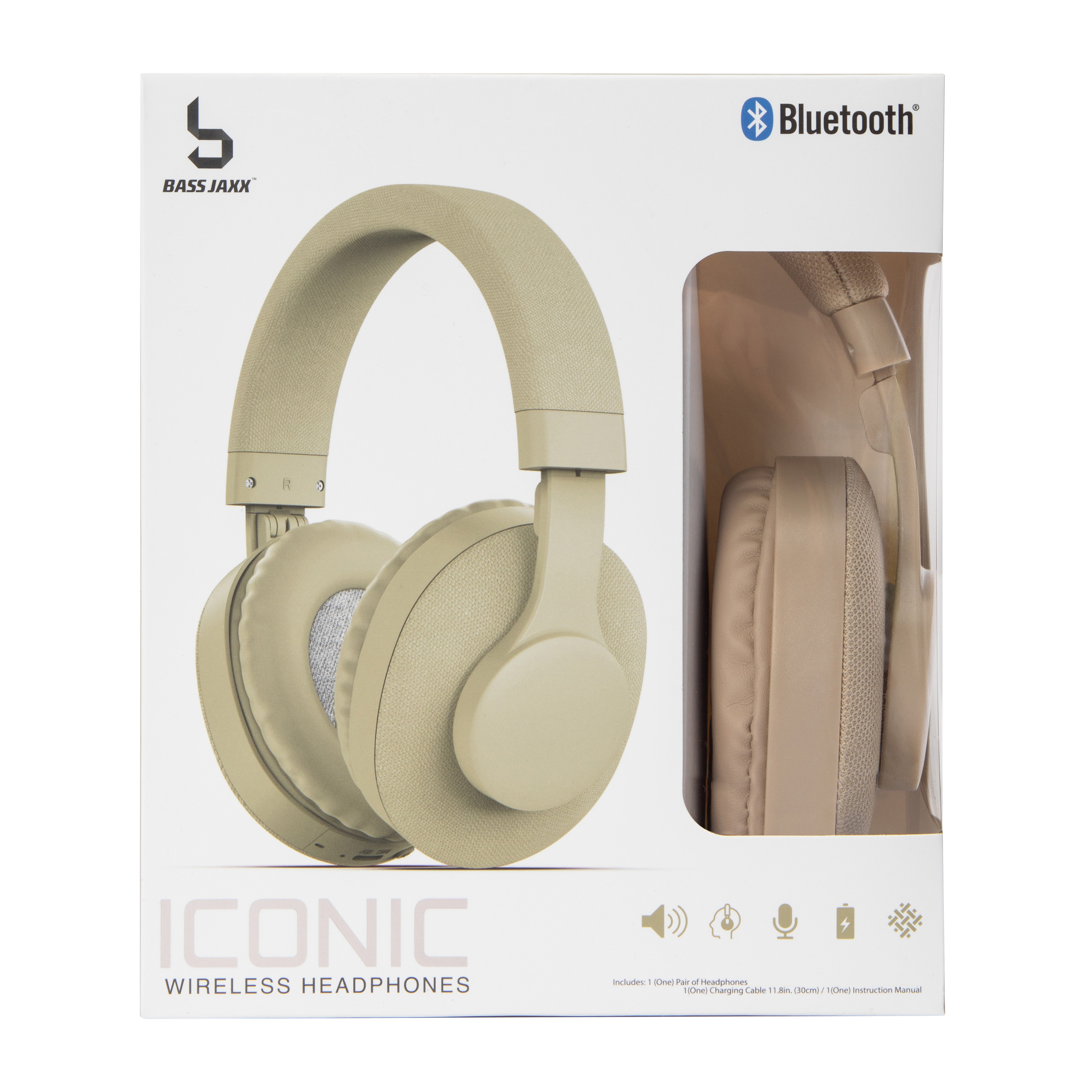 Bass Jaxx™ Iconic Wireless Bluetooth® Headphones