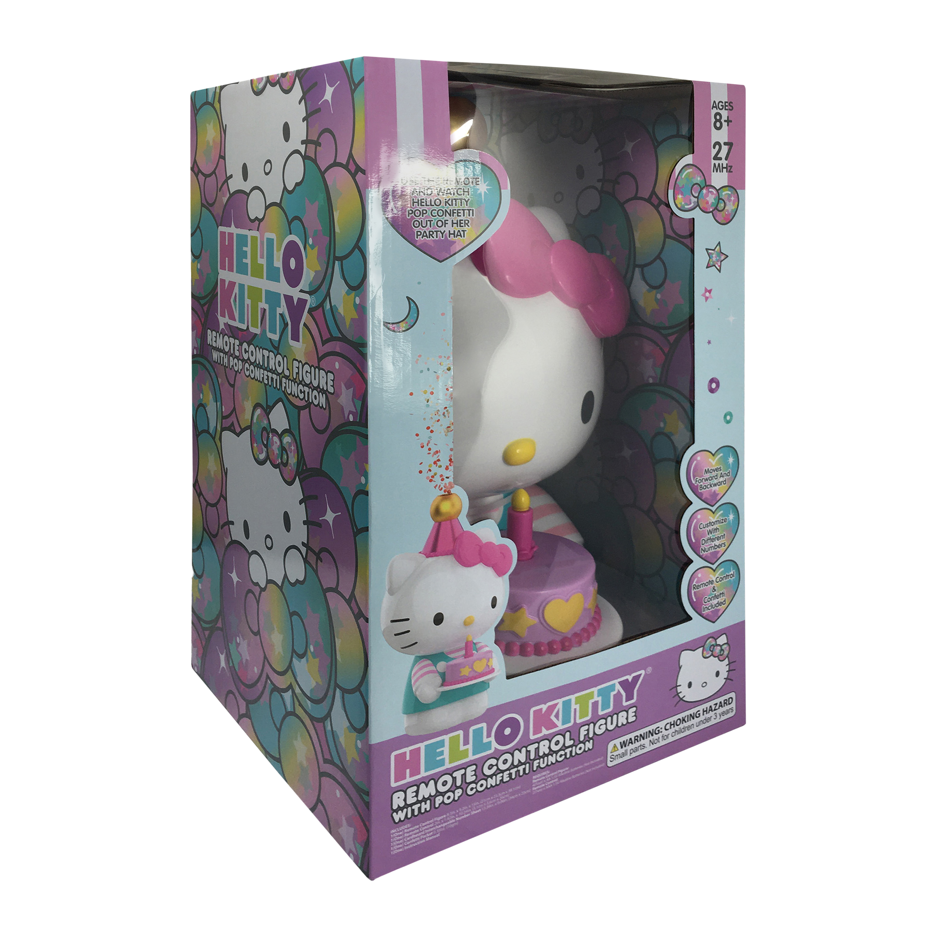 Hello Kitty® Remote Control Figure With Pop Confetti