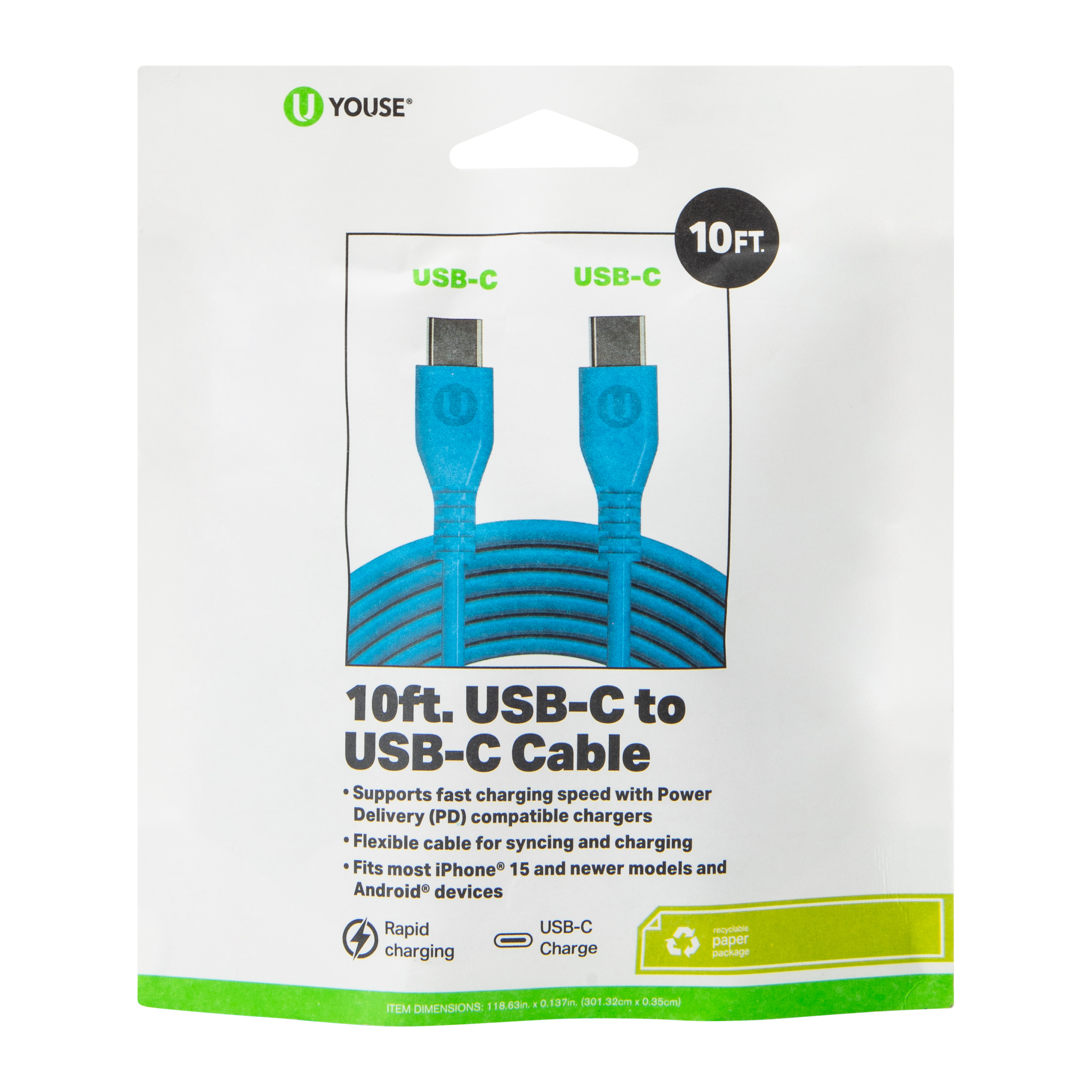 Why a 10ft USB-C Cable Is the Secret to a Tangle-Free Tech Life