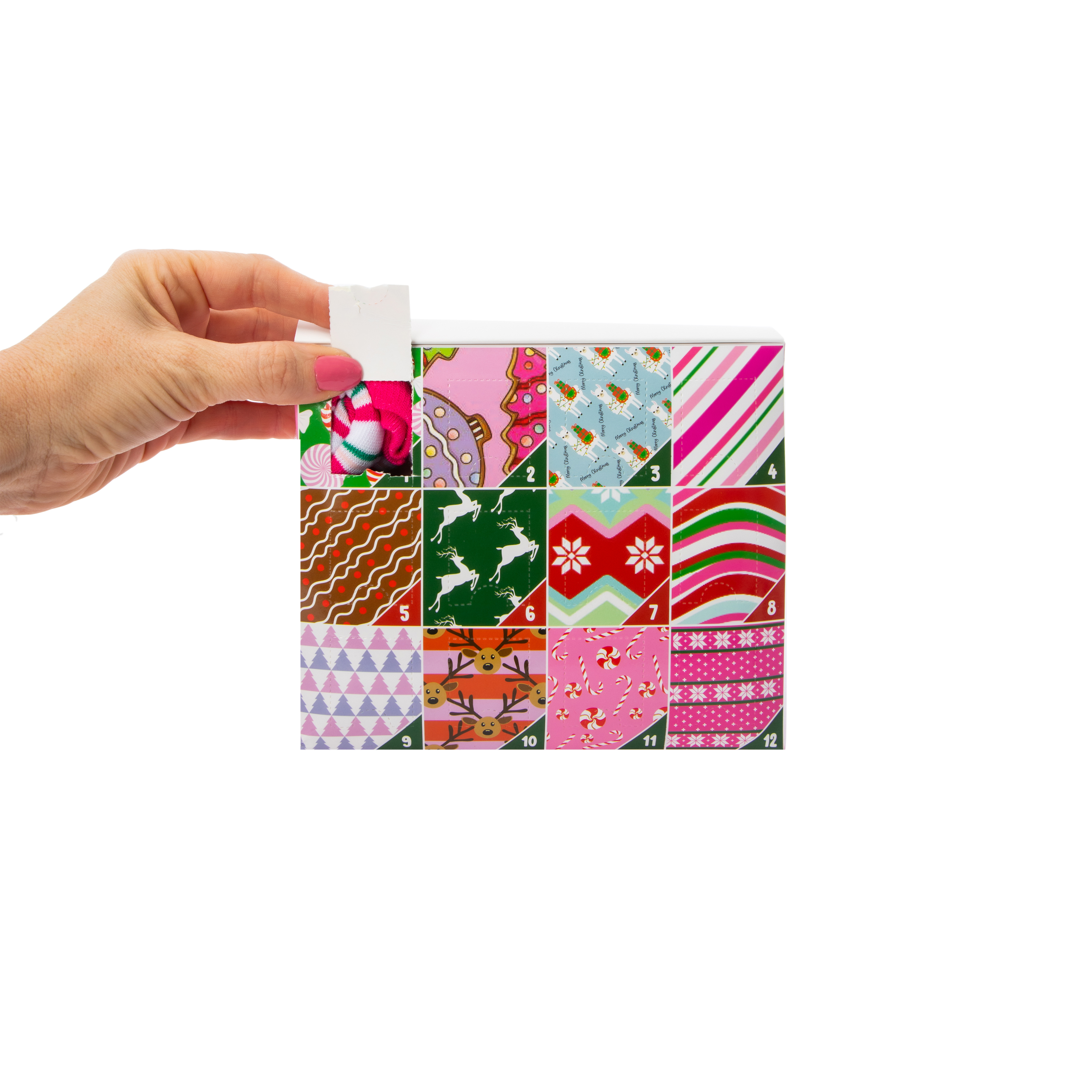 Ladies No-Show 12 Days Of Socks