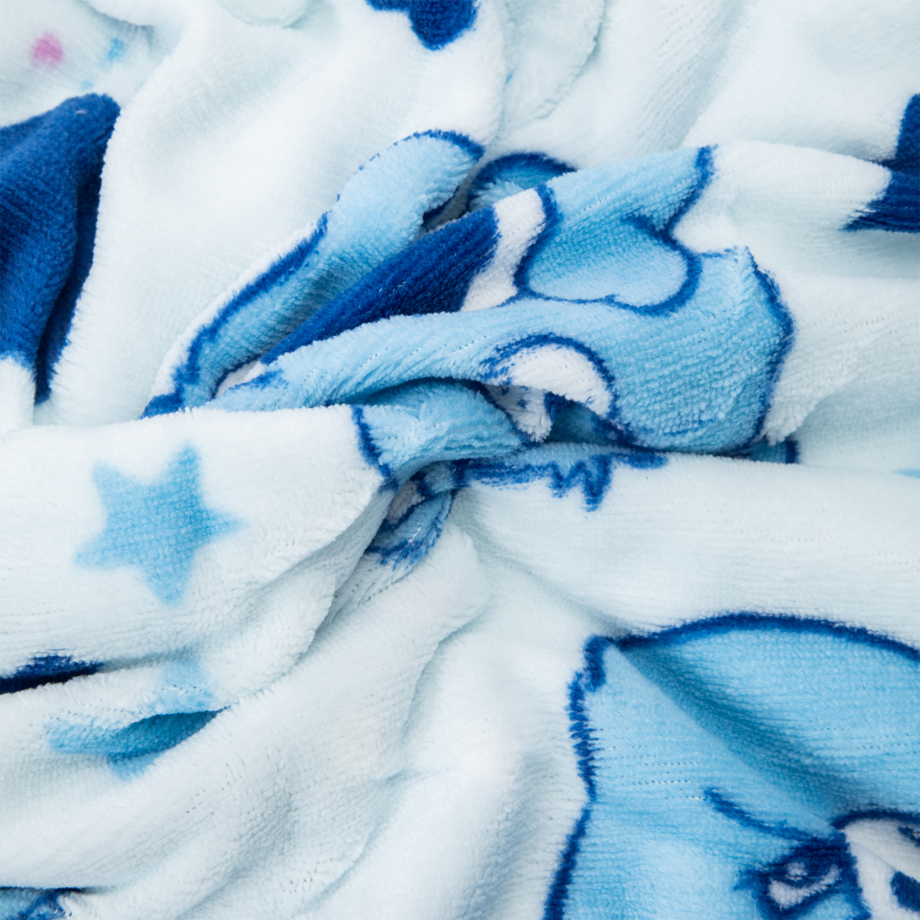 Care Bears™ Blue Fleece Throw 40in x 50in